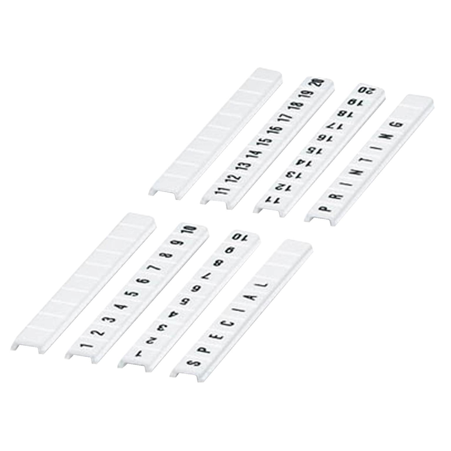 Schneider Electric NSYTRABF550 Terminal Block Markers