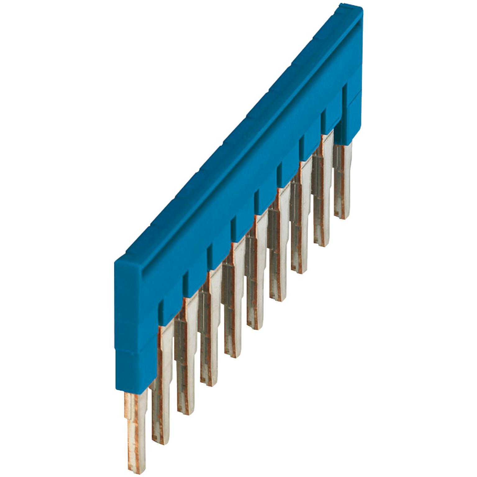 Schneider Electric Linergy™ TR NSYTRAL410BL 10-Point Terminal Block Jumper, Bridge Construction, 10 Poles