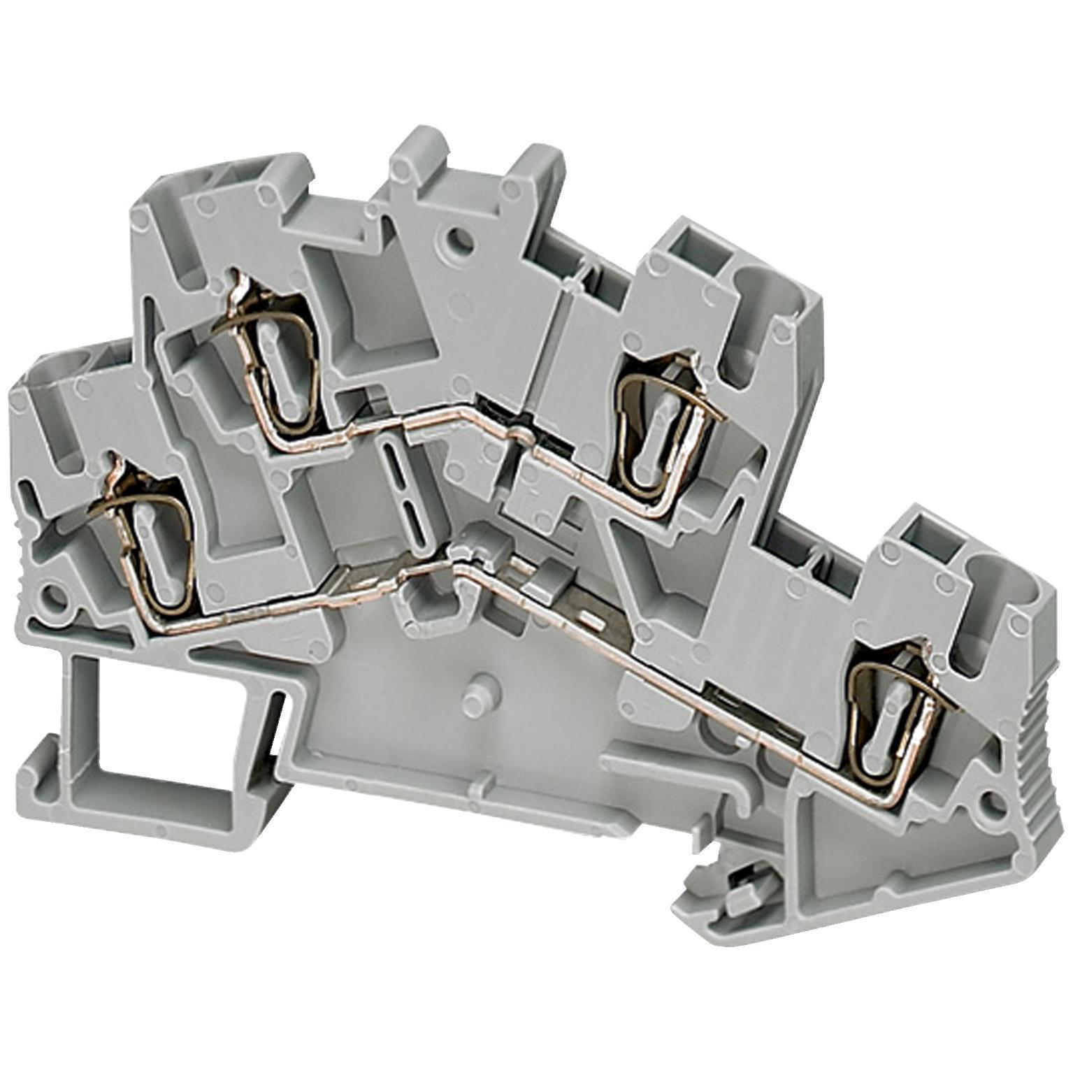Schneider Electric NSYTRR44DBL Feed-Thru Blocks, Standard