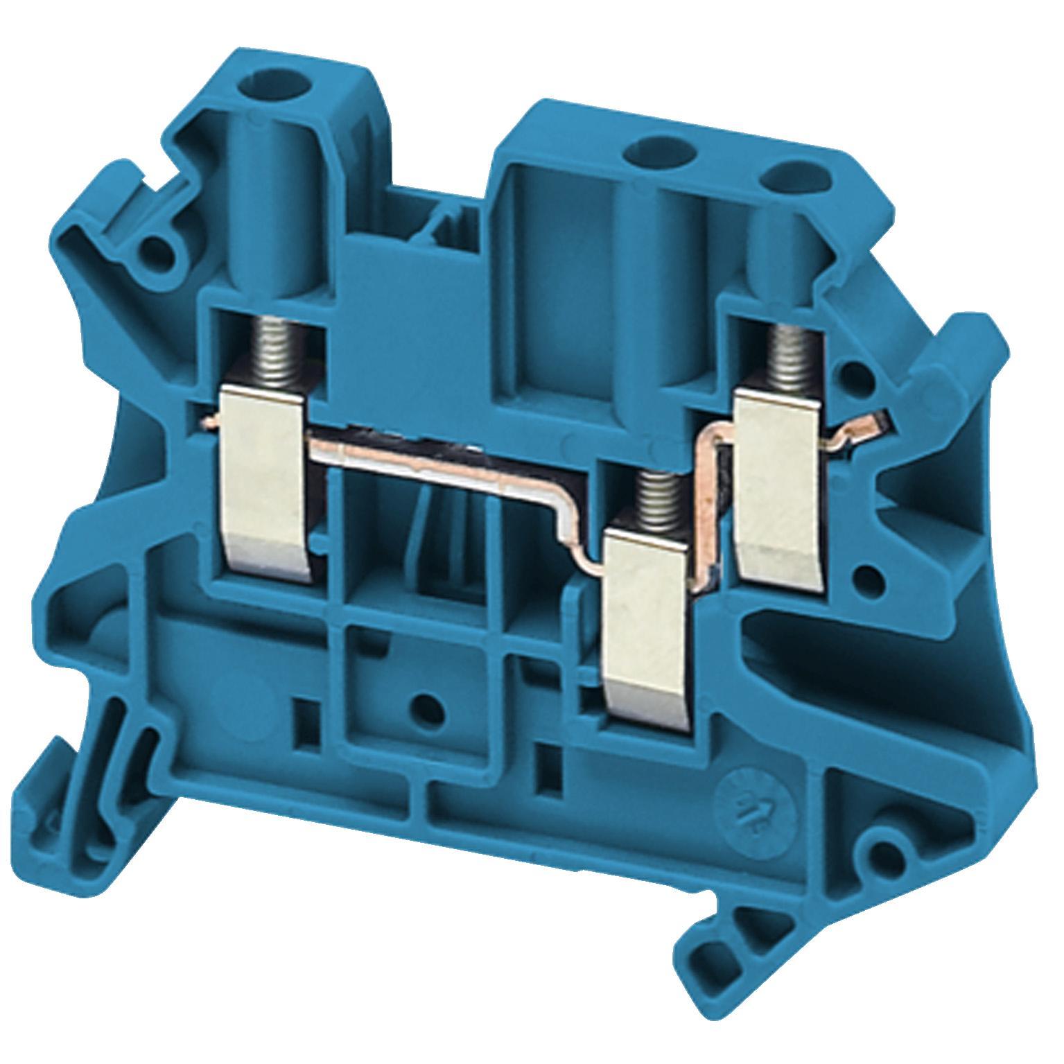 Schneider Electric NSYTRV43BL Feed-Thru Blocks, Standard