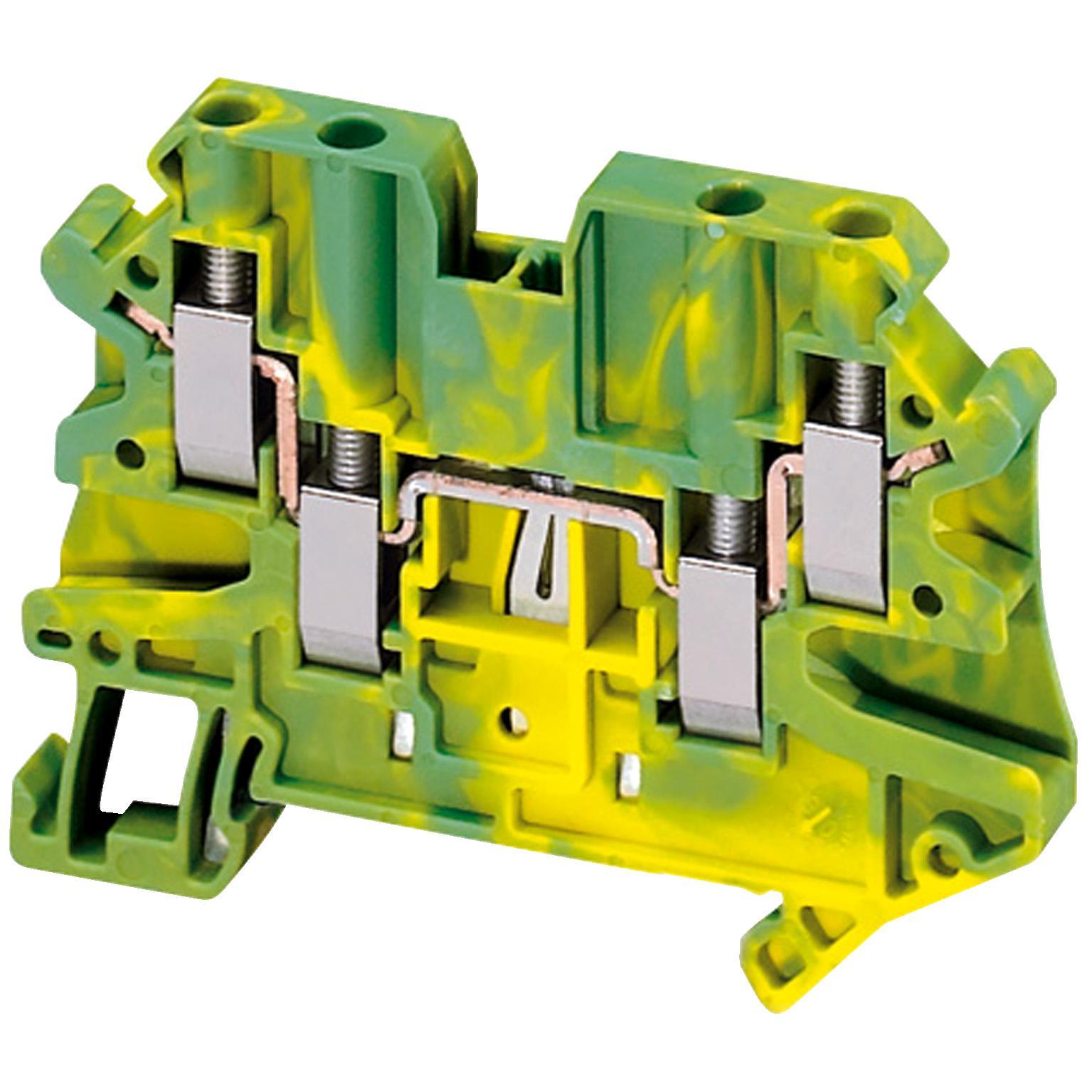 Schneider Electric NSYTRV44PE Feed-Thru Blocks, Standard