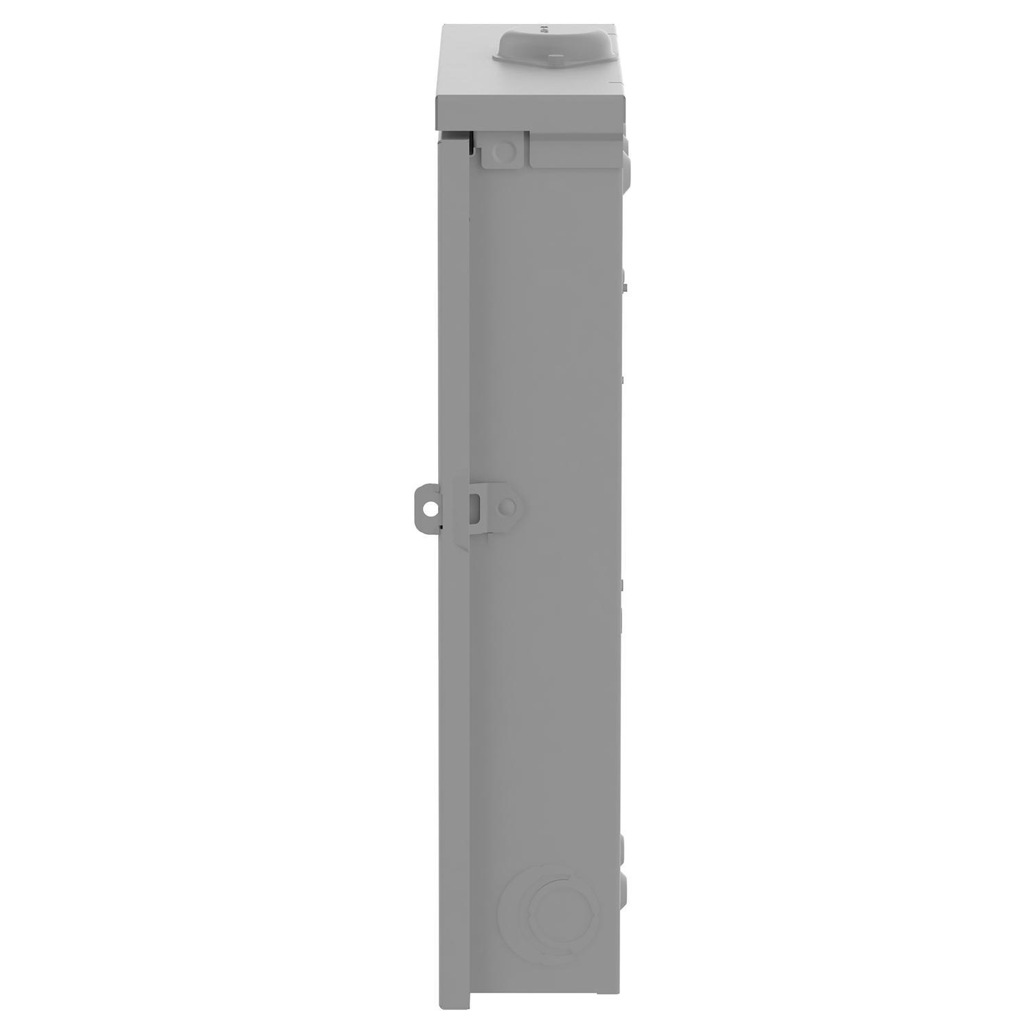 Schneider Electric Square D™ QO™ QO116L125PGRB 1-Phase 3-Wire Rainproof Convertible Main Lug Neutral Load Center, 120/240 V AC, 125 A, 65 kA Interrupt