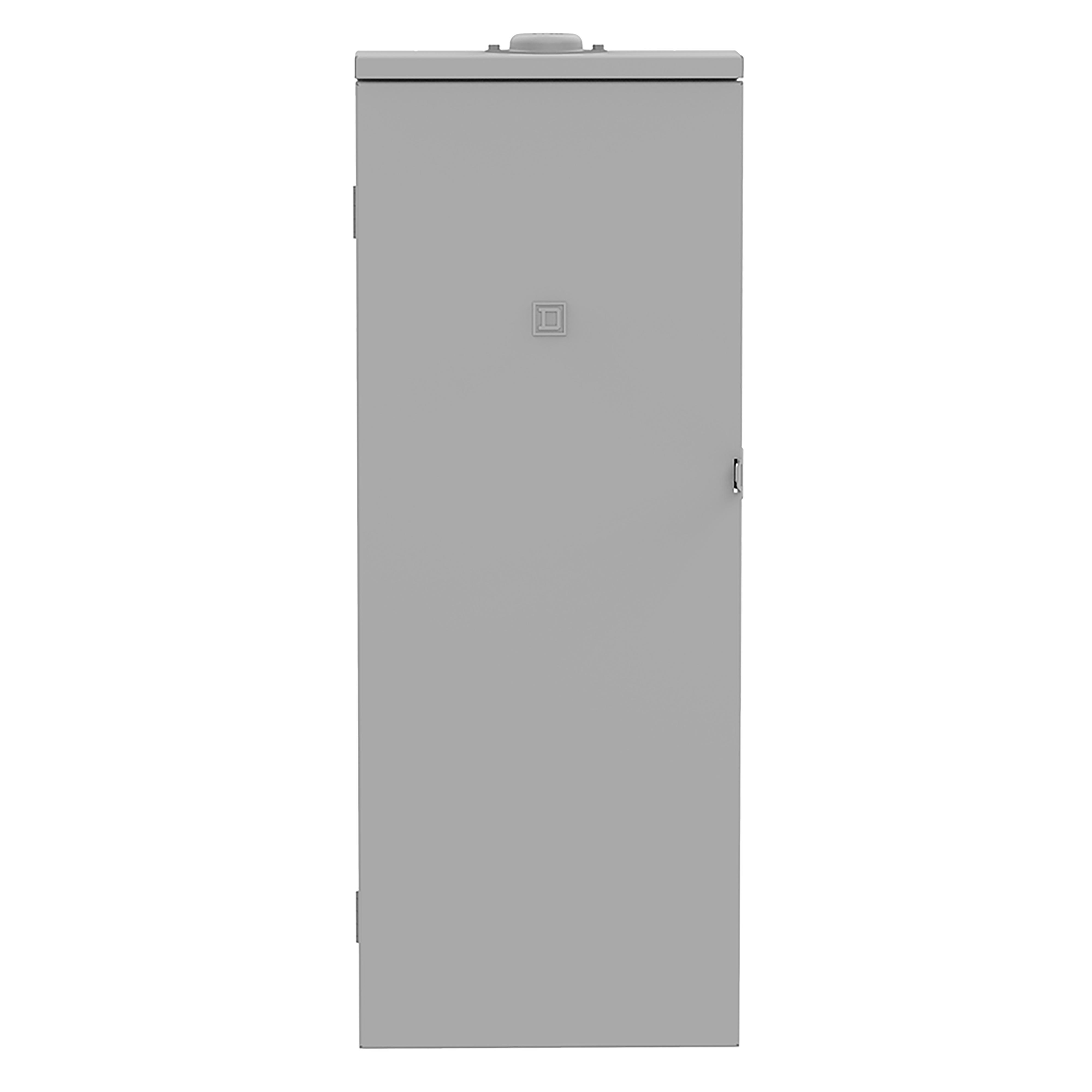 Schneider Electric Square D™ QO™ QO140L200PGRB 1-Phase 3-Wire Rainproof Convertible Main Lug Neutral Load Center With Qwik-Grip™, 120/240 V AC, 200 A, 65 kA Interrupt