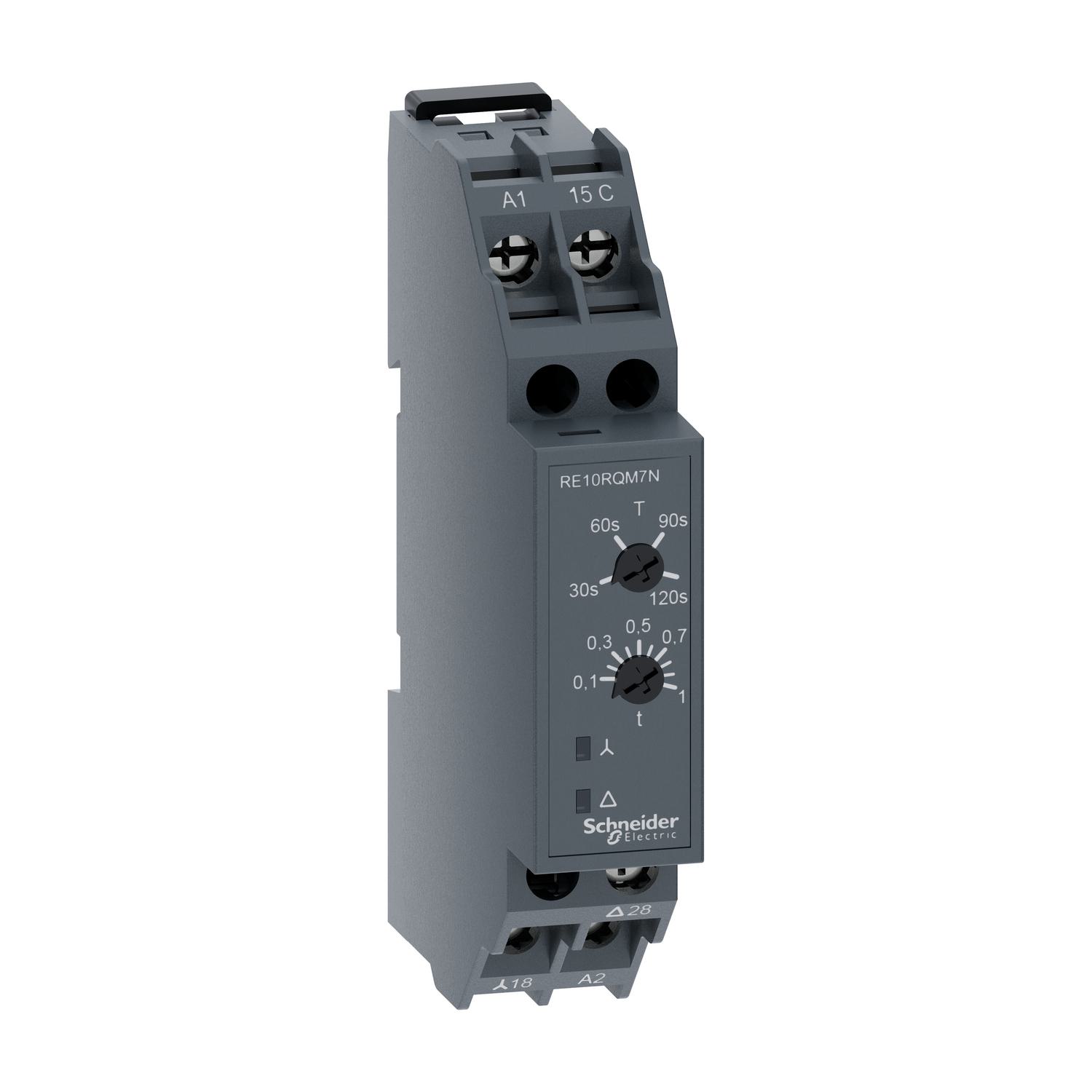 Schneider Electric RE10RQM7N Timing Relays - Selectable Mode Operation