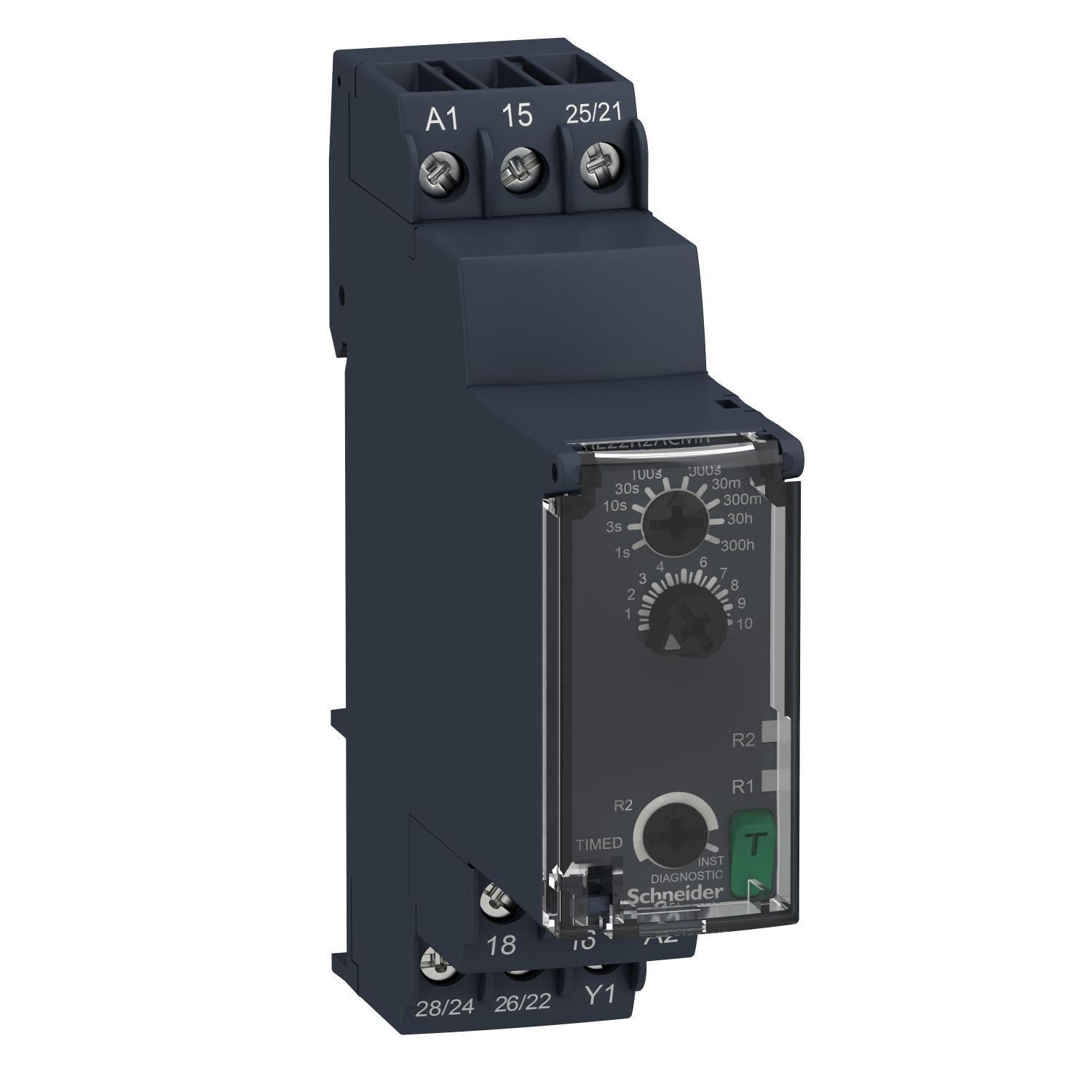 Schneider Electric RE22R2ACMR Timing Relays - Selectable Mode Operation