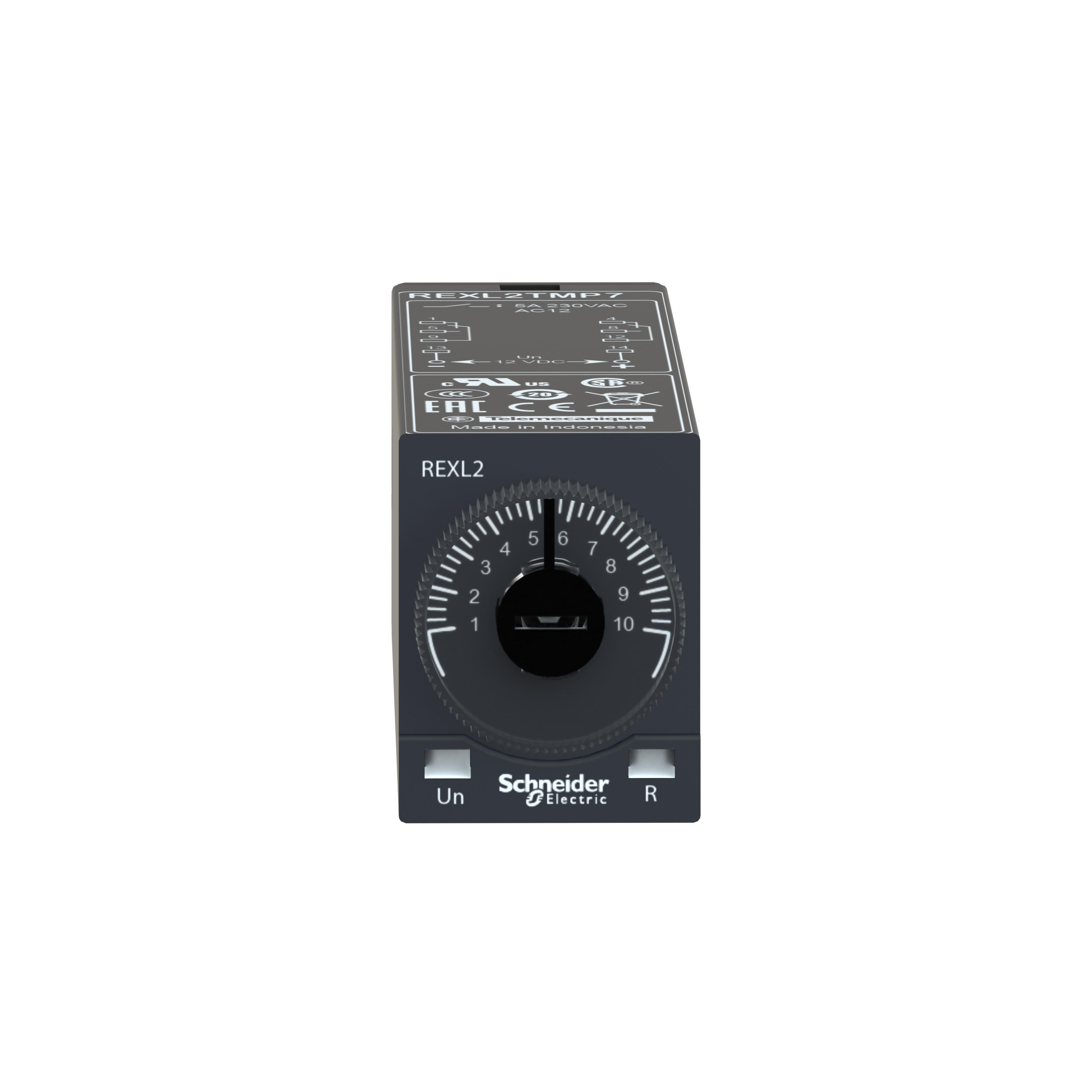Schneider Electric REXL2TMB7 Timing Relays - Selectable Mode Operation