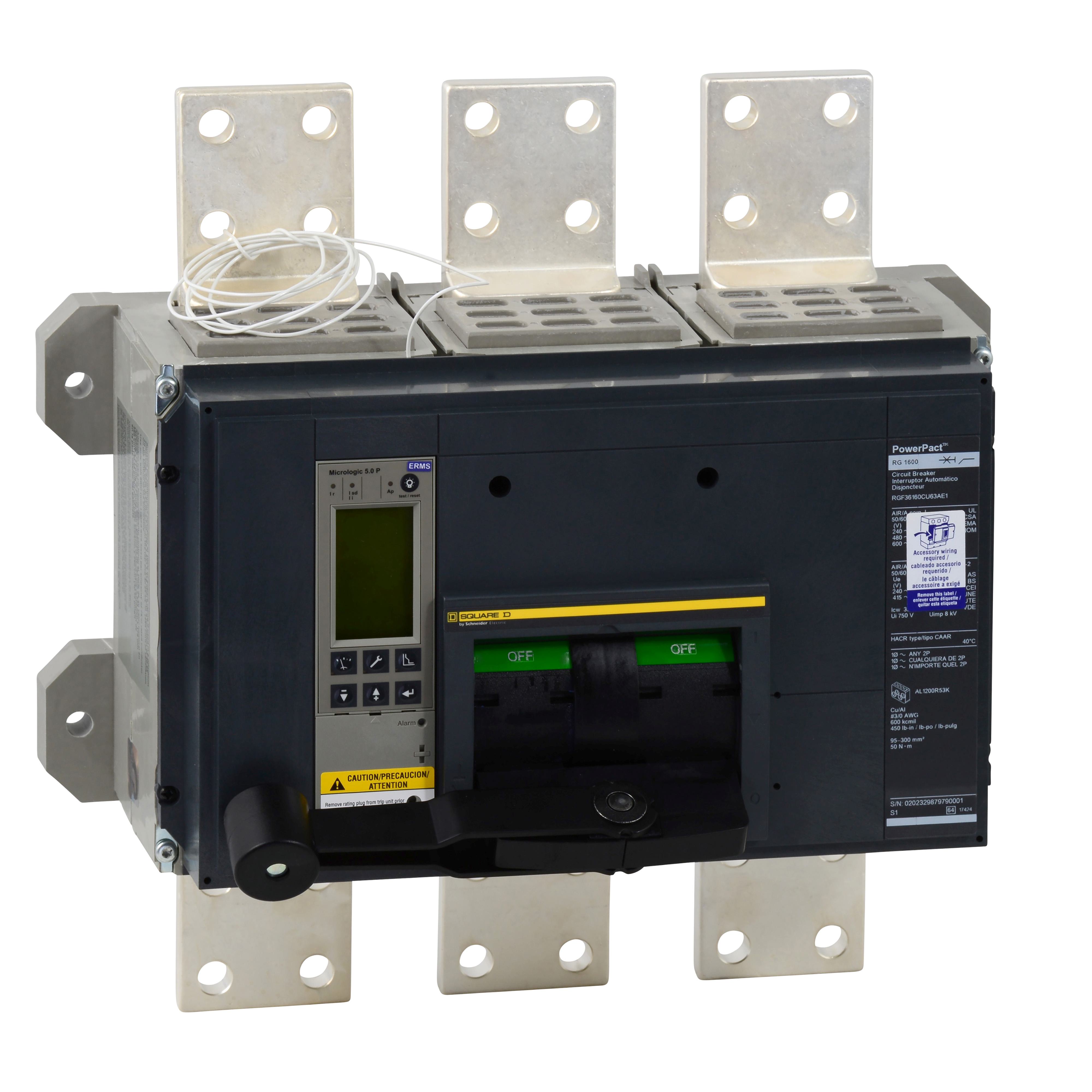 Square D™ RKF36160U64AE1 Molded Case Circuit Breakers