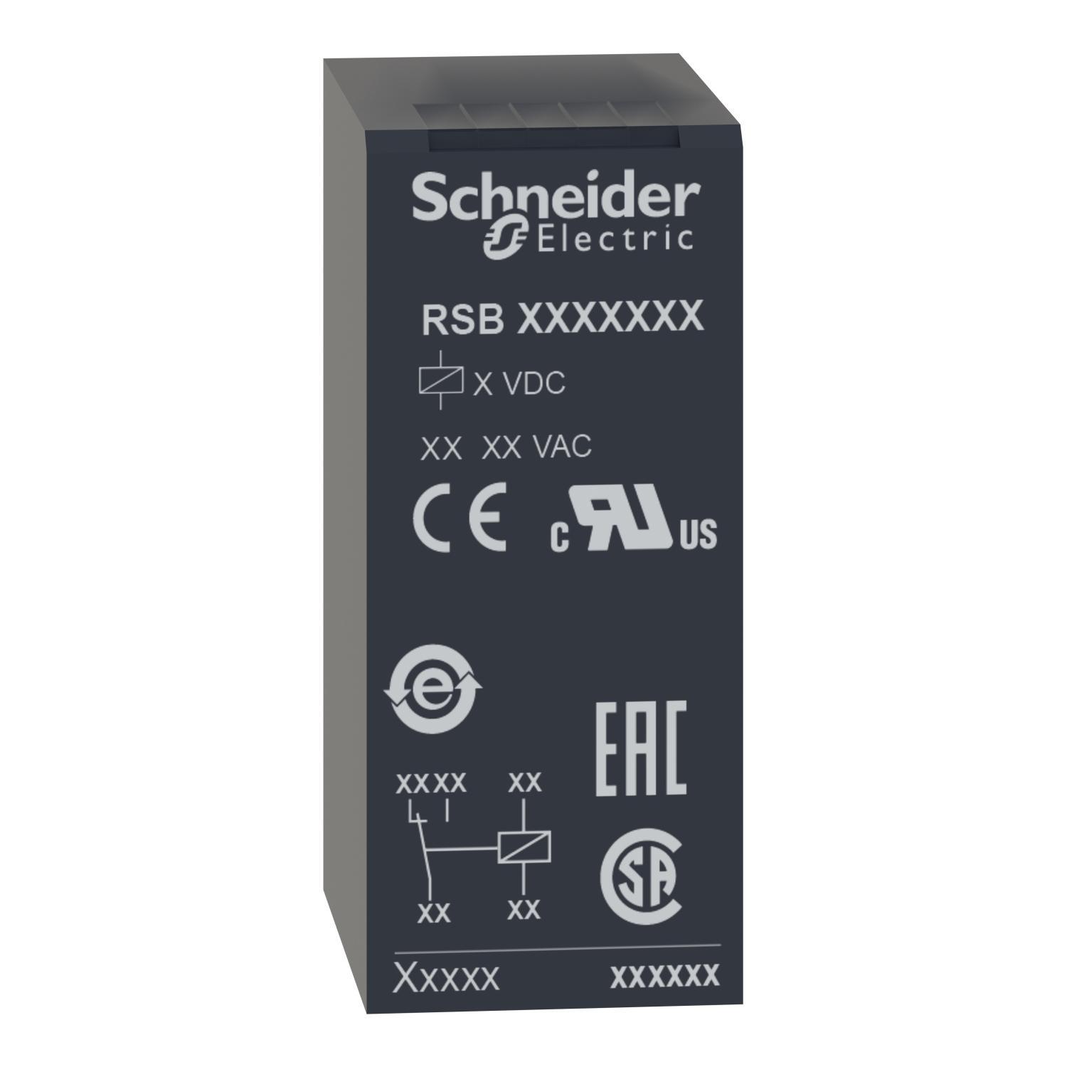 Schneider Electric RSB2A080F7 Socket Relays