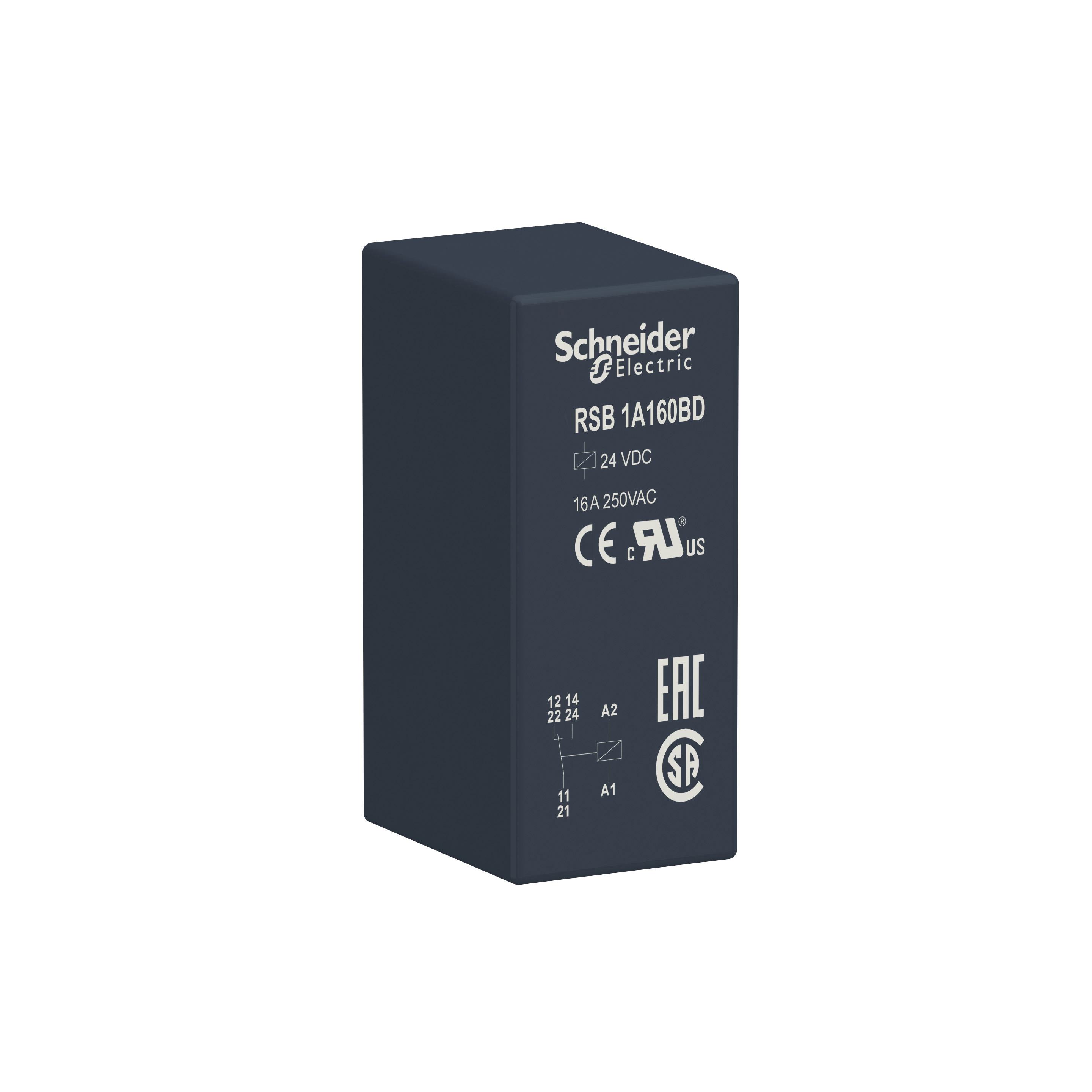 Schneider Electric RSB1A160BD Socket Relays