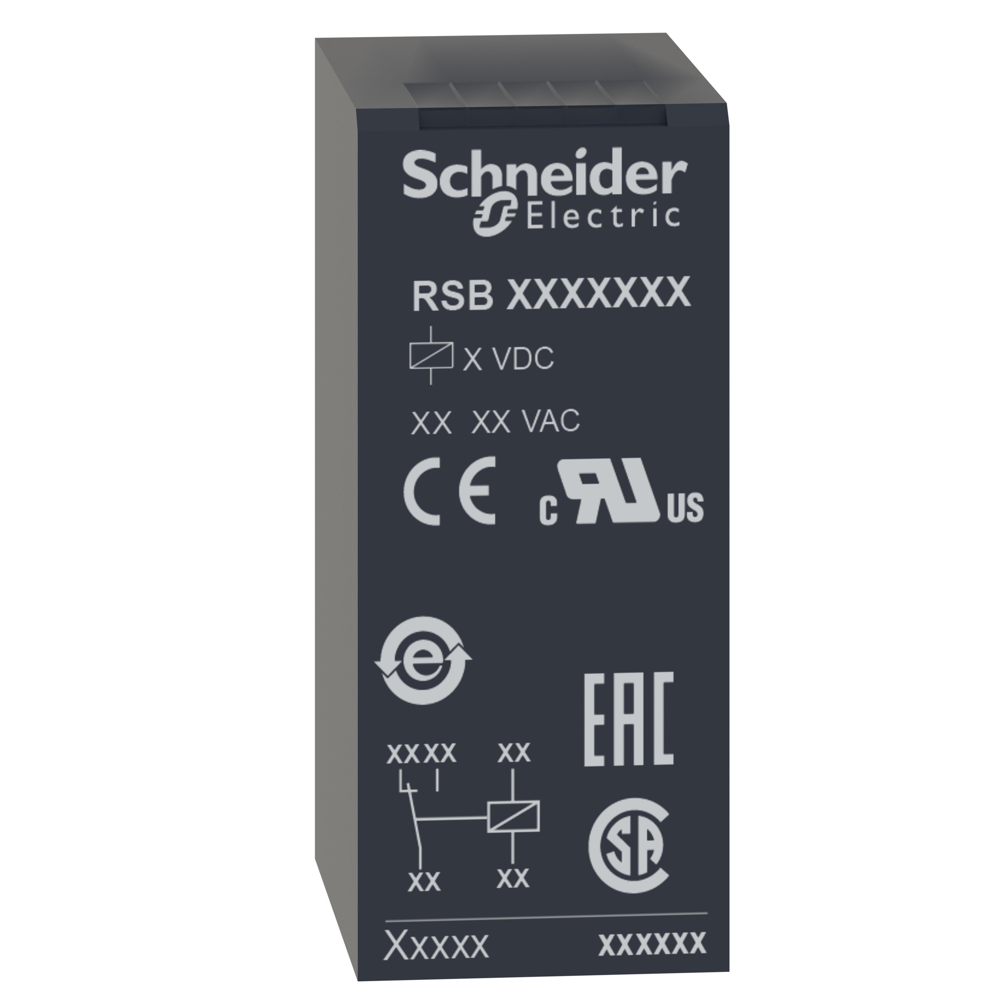Schneider Electric RSB2A080FD Socket Relays