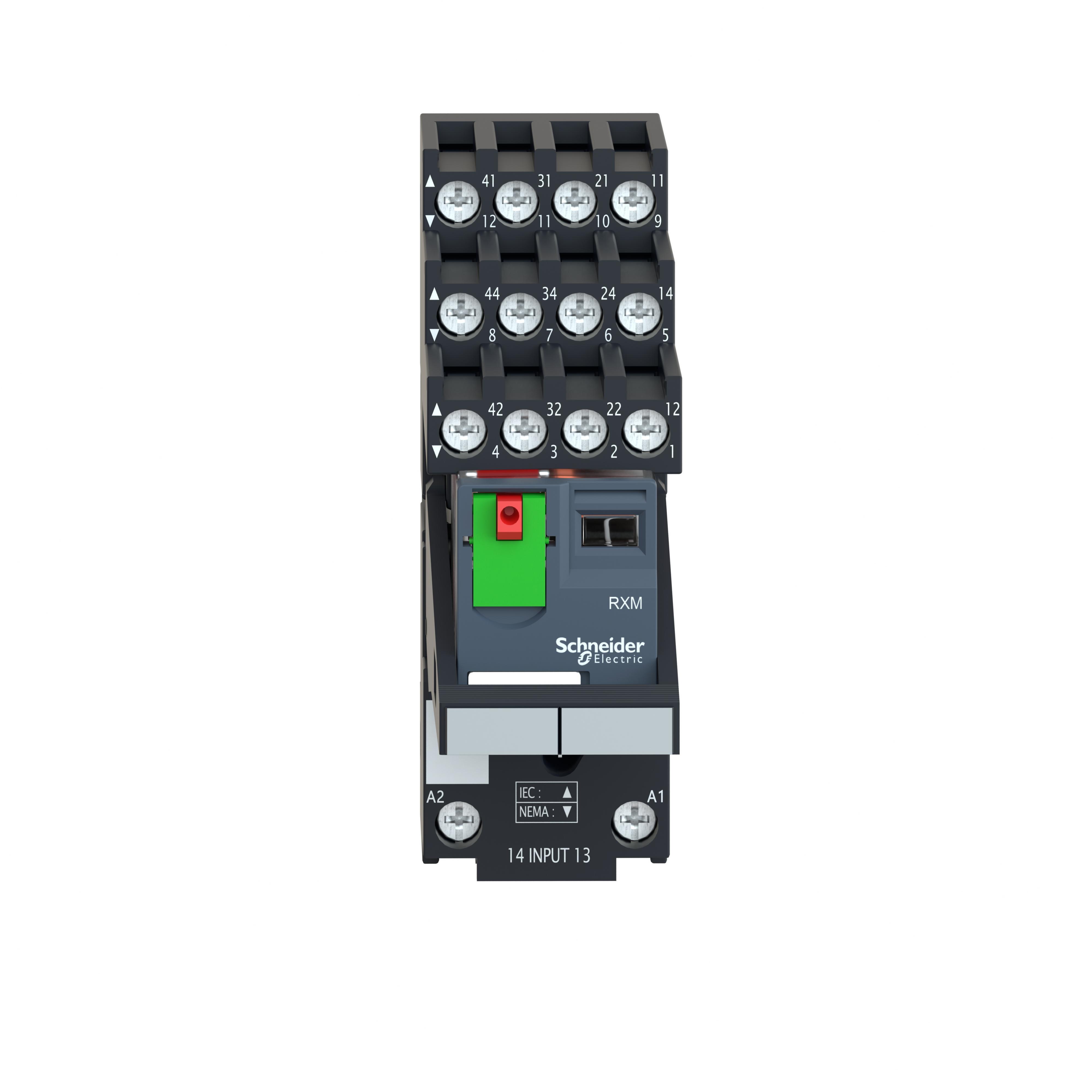 Schneider Electric RXM4AB1B7PVS Socket Relays