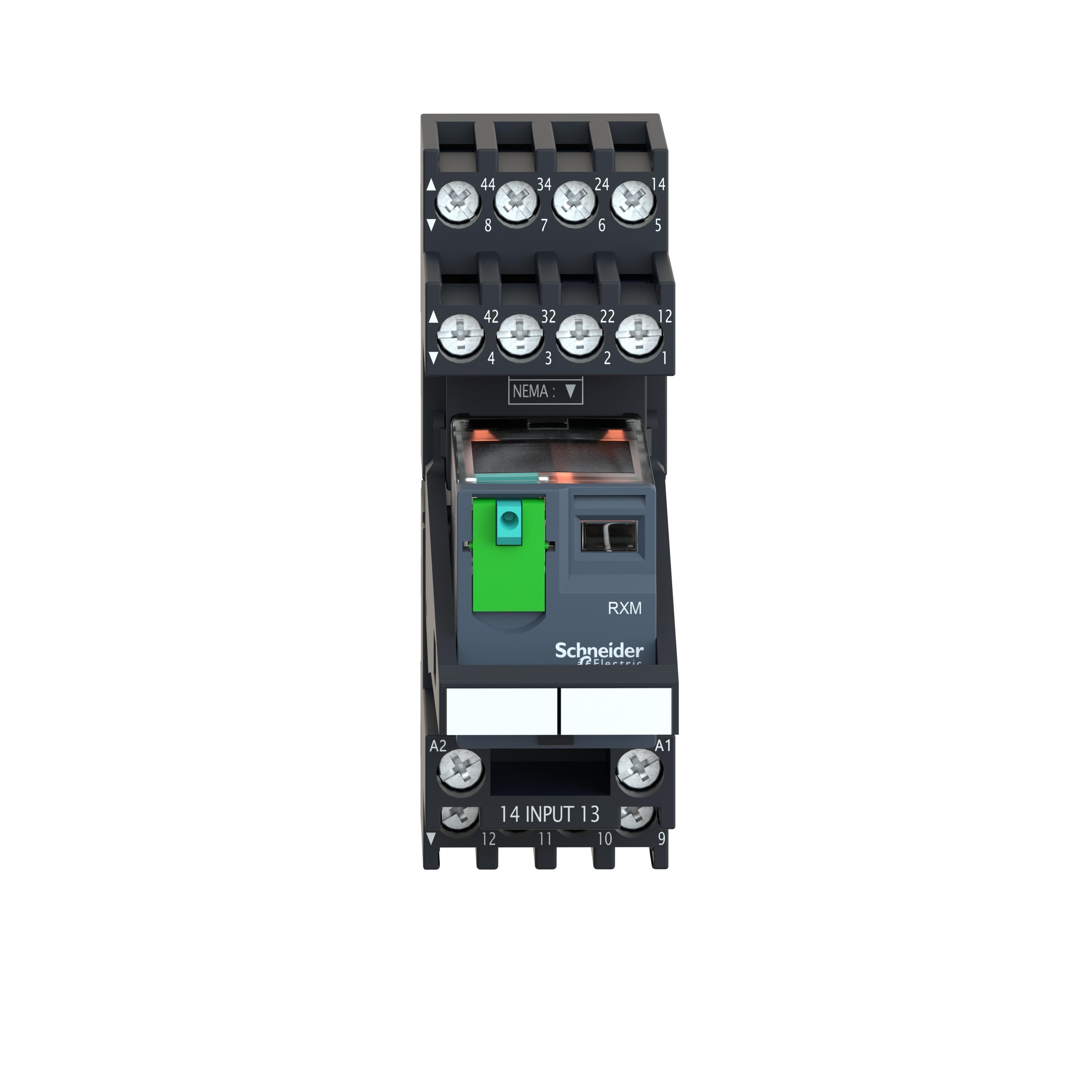 Schneider Electric RXM4AB1P7PVM Socket Relays