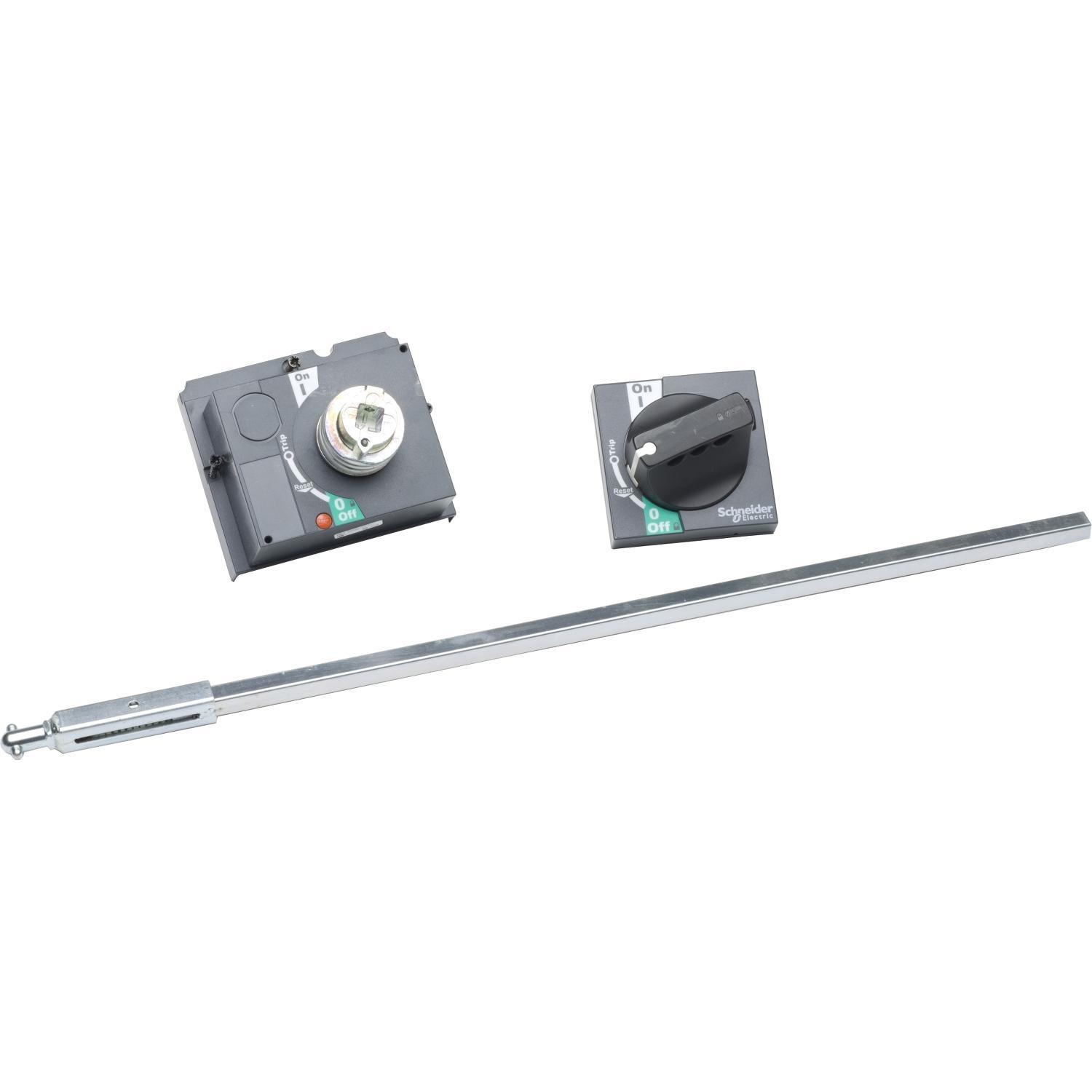 Schneider Electric PowerPact™ S29343 Telescopic Standard Rotary Operating Handle, Black