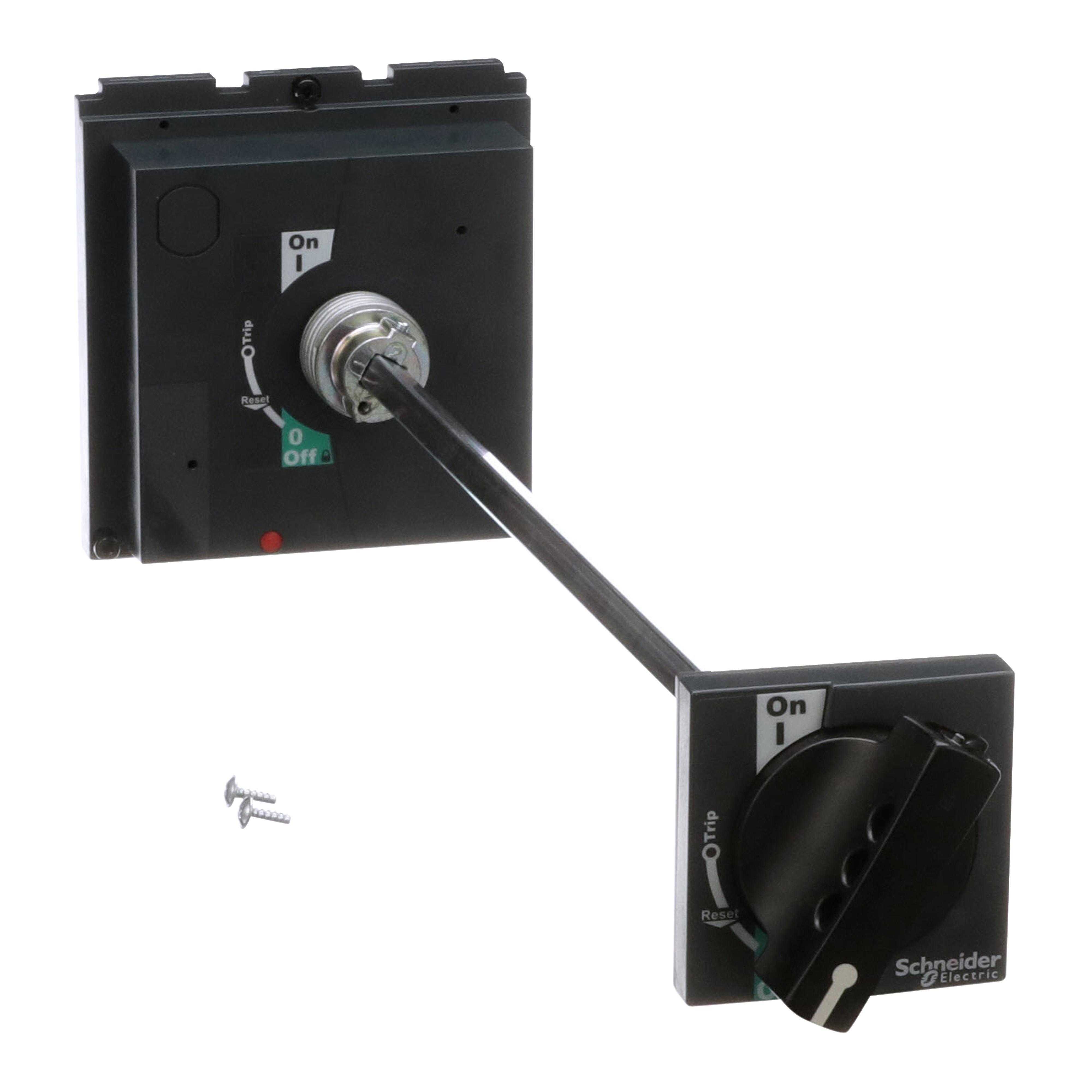 Schneider Electric S32598 Door Mount Extended Field Installed Rotary Operating Handle, Black