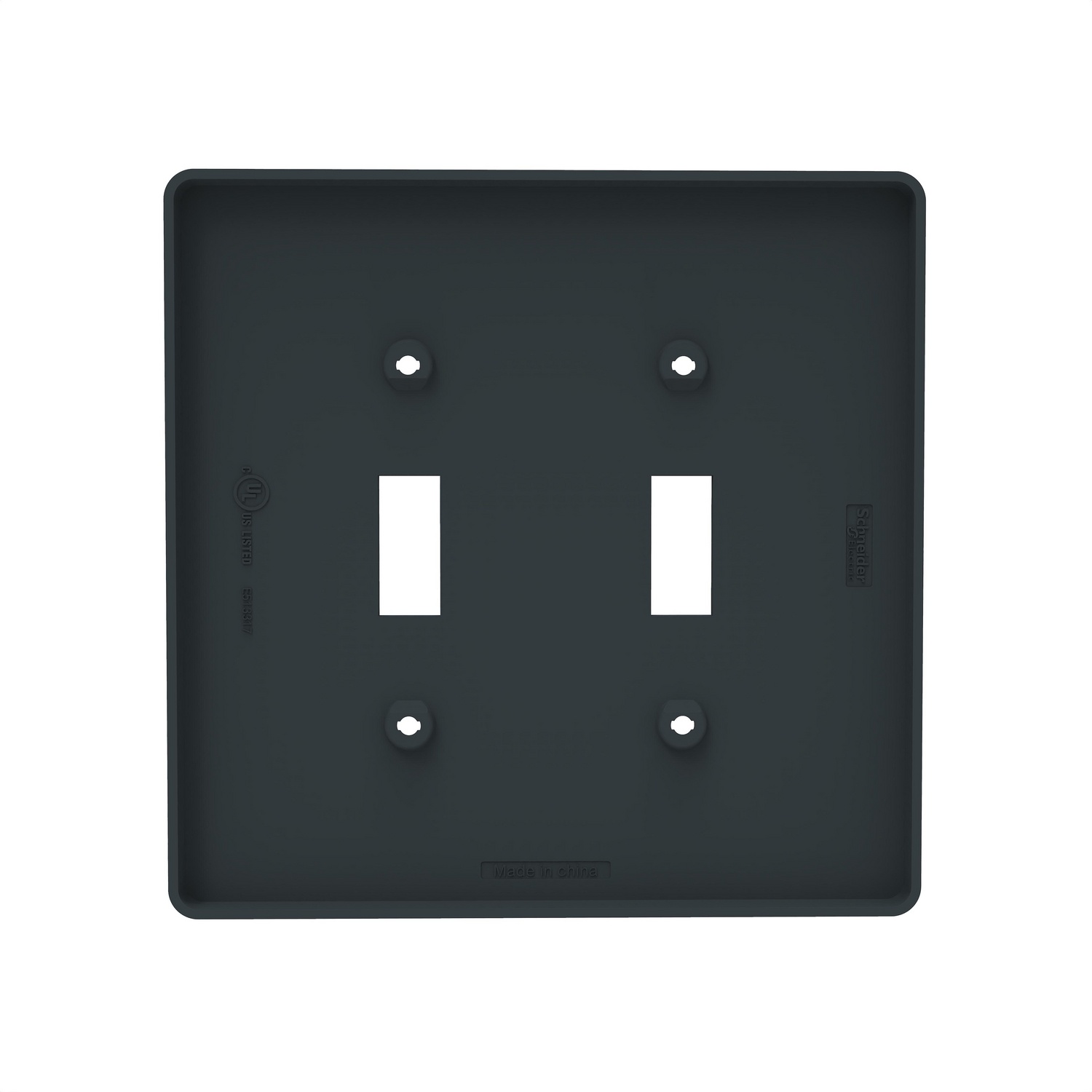Schneider Electric SQWS121002BK Wallplate Covers