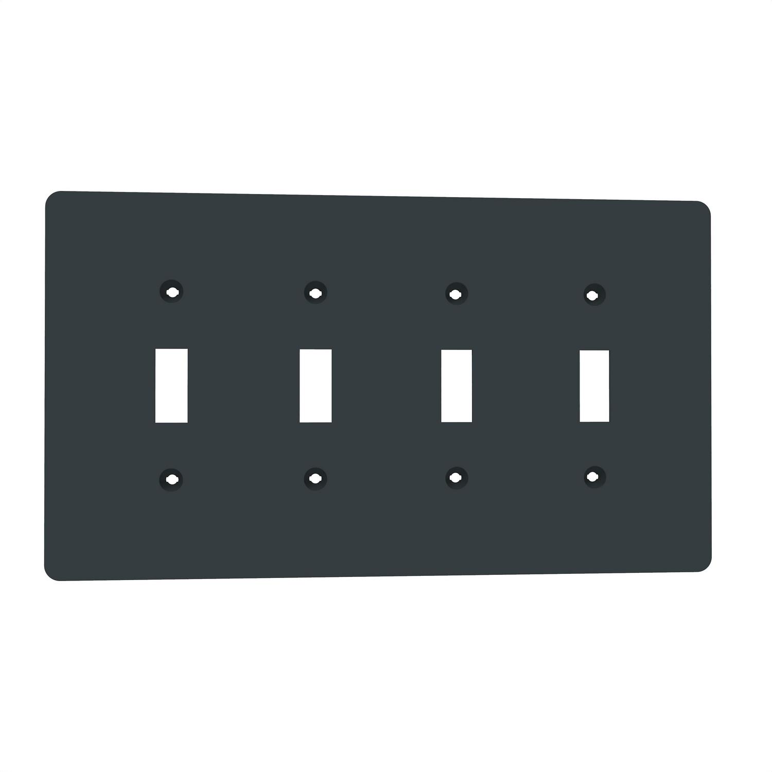 Schneider Electric SQWS121004BK Faceplate Adapter Frames