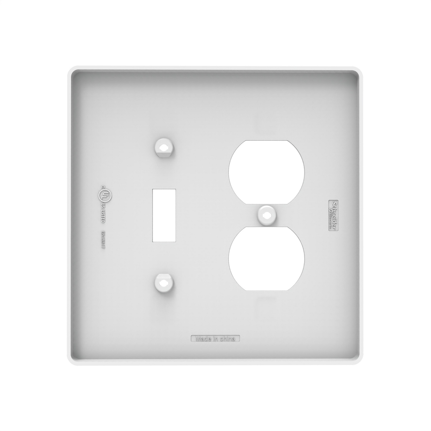 Schneider Electric SQWS122012WH Wallplate Covers