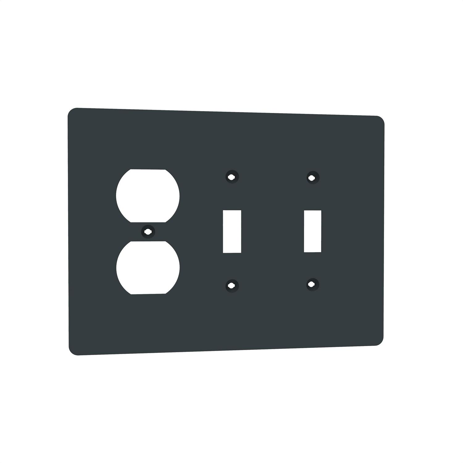 Schneider Electric SQWS122013BK Faceplate Adapter Frames