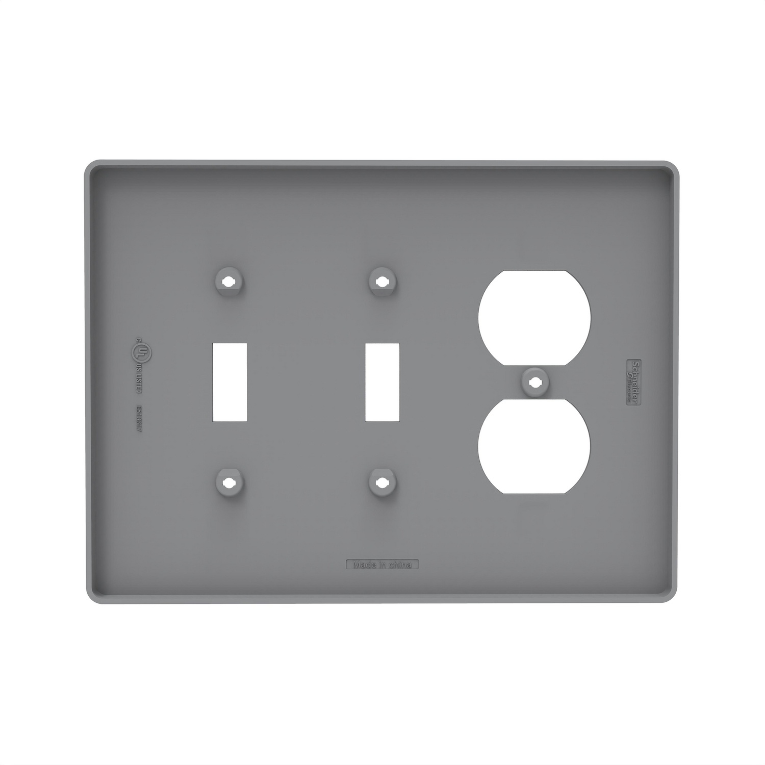 Schneider Electric SQWS122013GY Wallplate Covers