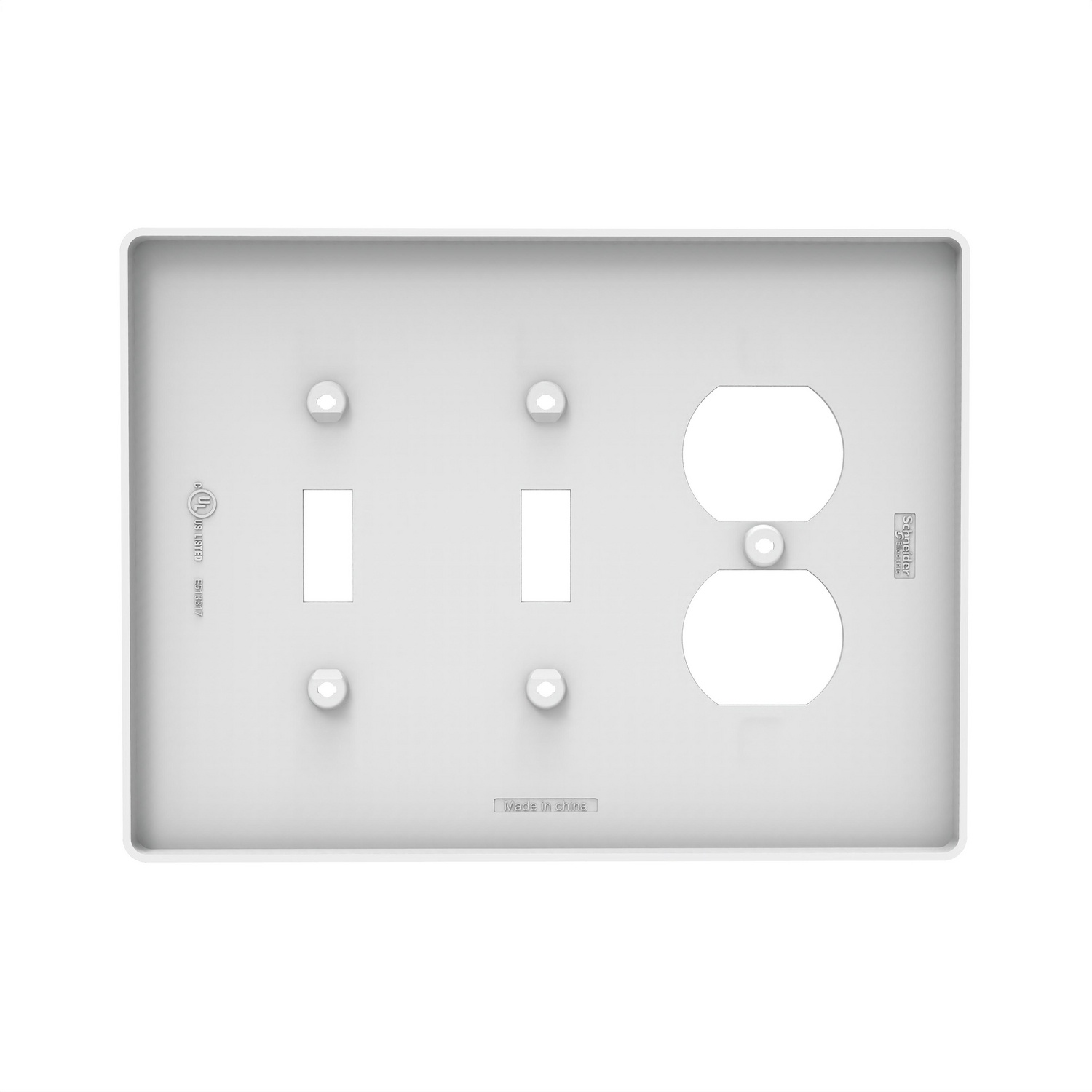 Schneider Electric SQWS122013WH Wallplate Covers