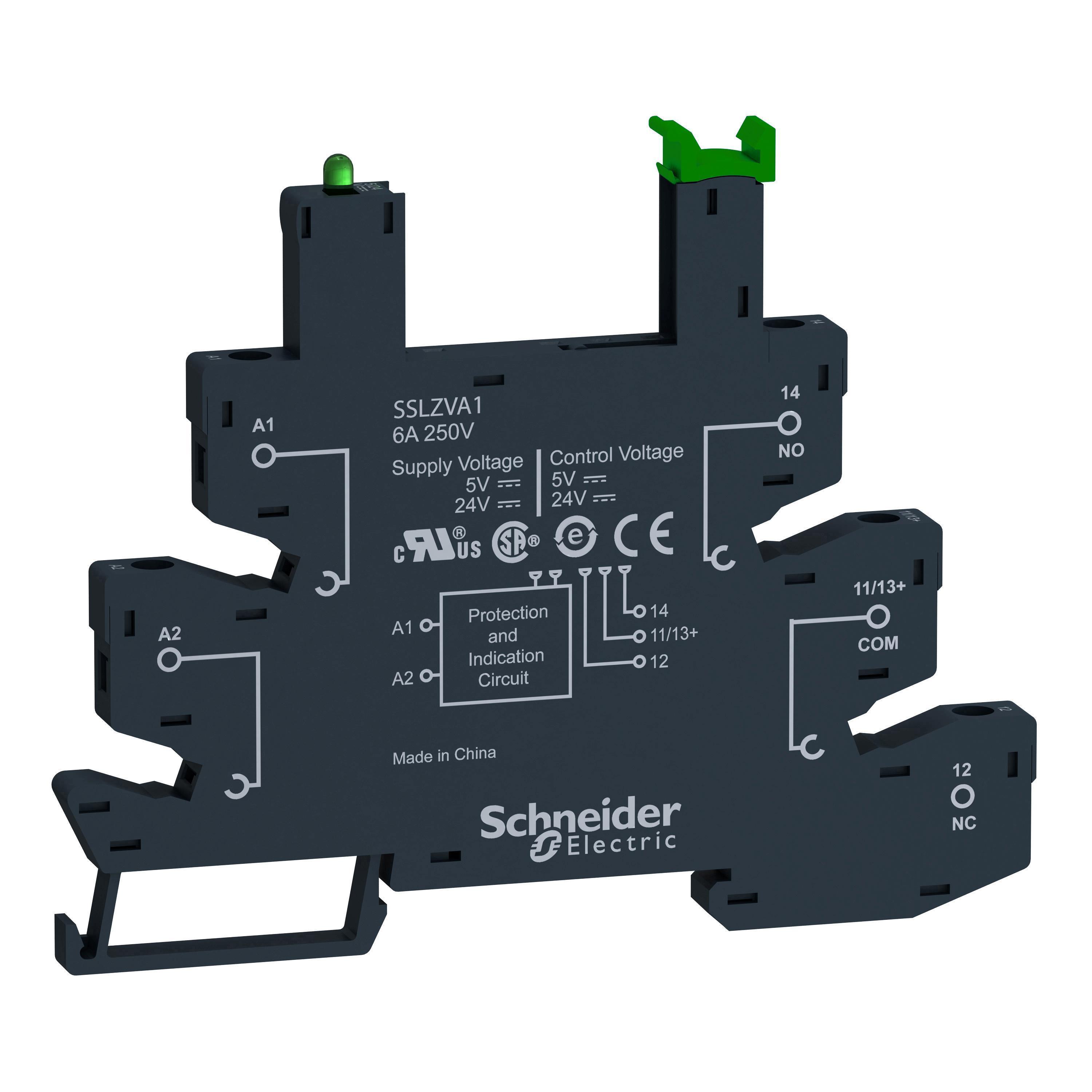 Schneider Electric SSLZRA1 Relay & Timer Bases-Sockets