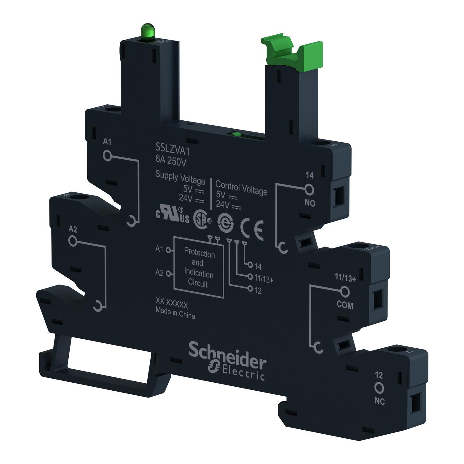 Schneider Electric SSLZVA1 Relay & Timer Bases-Sockets