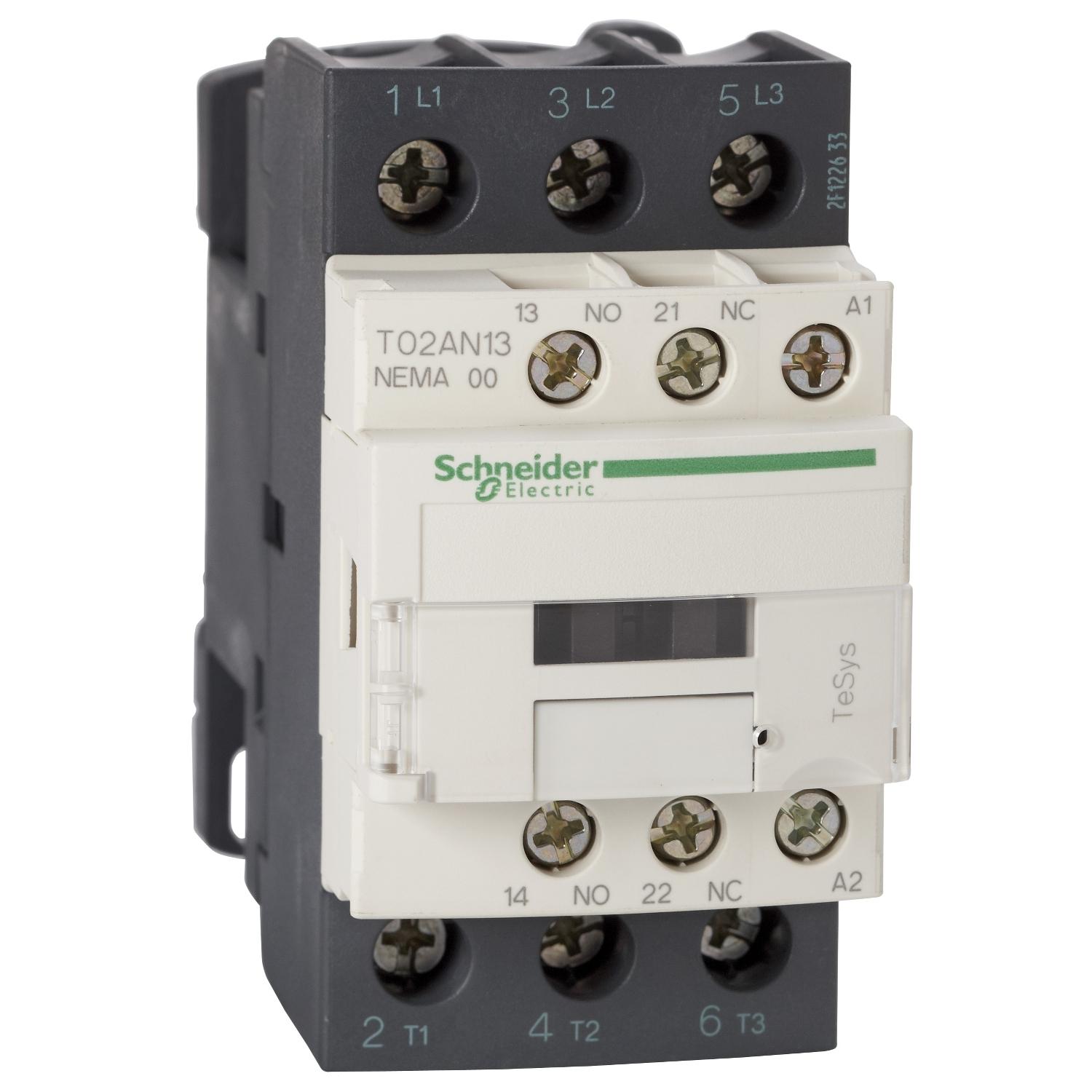 Schneider Electric T02AN13LE7 NEMA & IEC Contactors