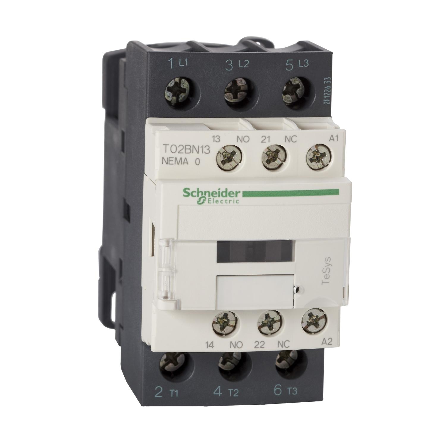 Schneider Electric T02CN13LE7 NEMA & IEC Contactors