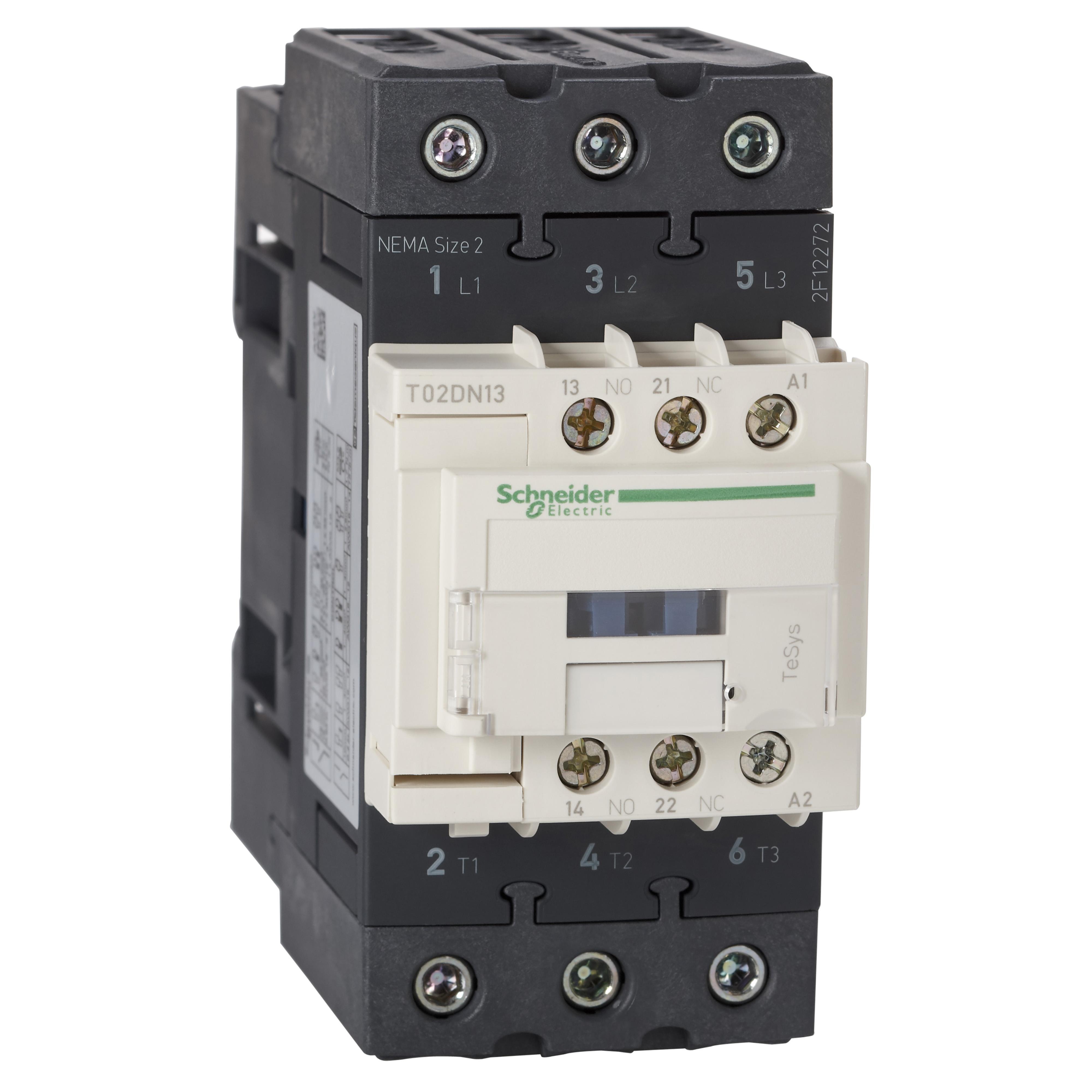 Schneider Electric T02DN13LE7 NEMA & IEC Contactors