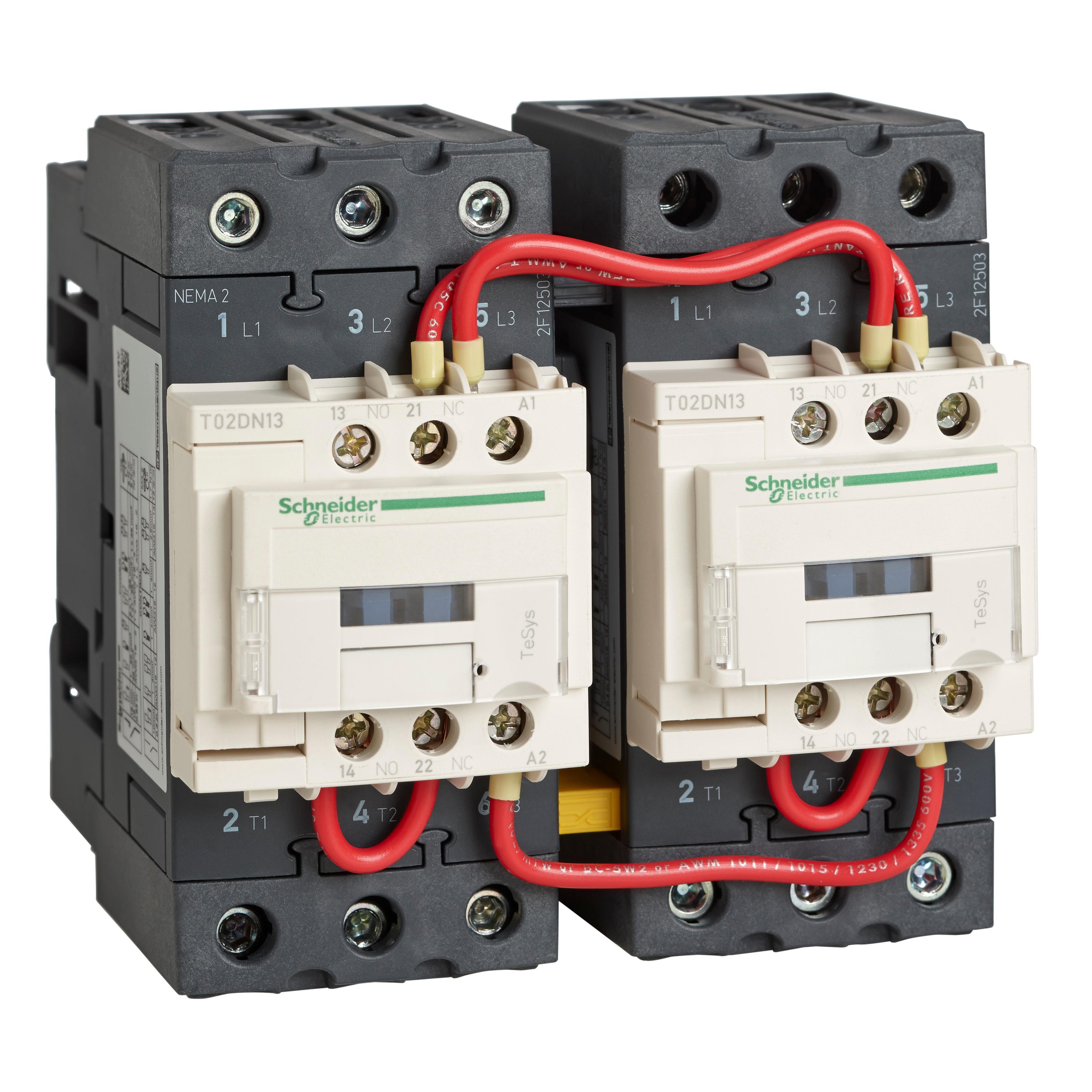 Schneider Electric T02DN23G7 NEMA & IEC Contactors