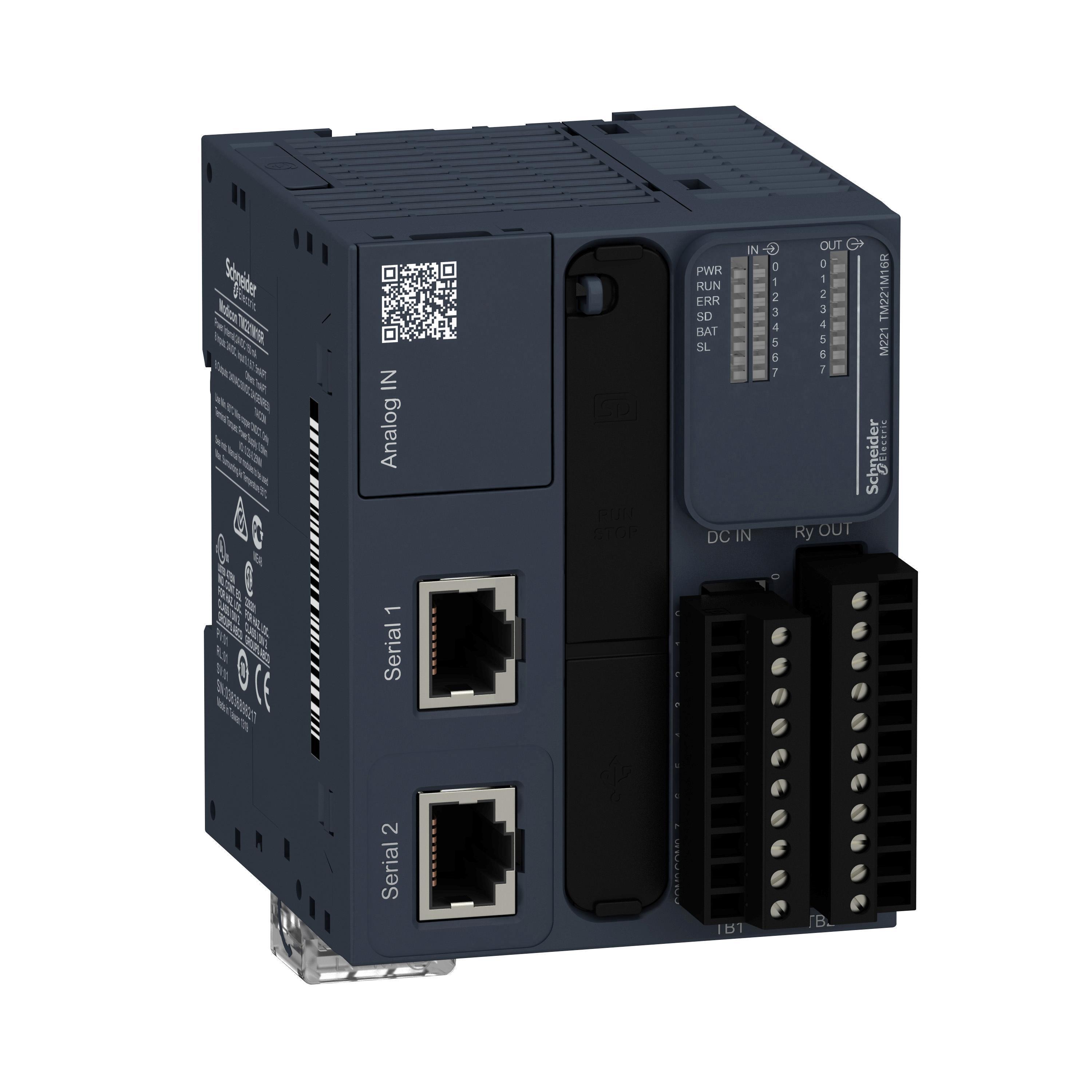 Schneider Electric TM221M16R Programmable Logic Controllers