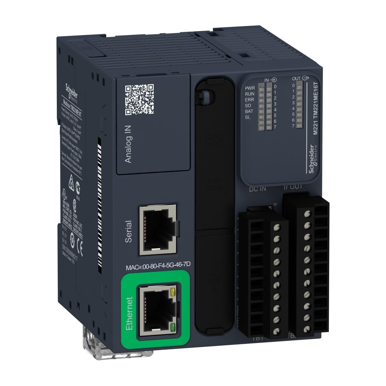 Schneider Electric TM221ME16T Programmable Logic Controllers