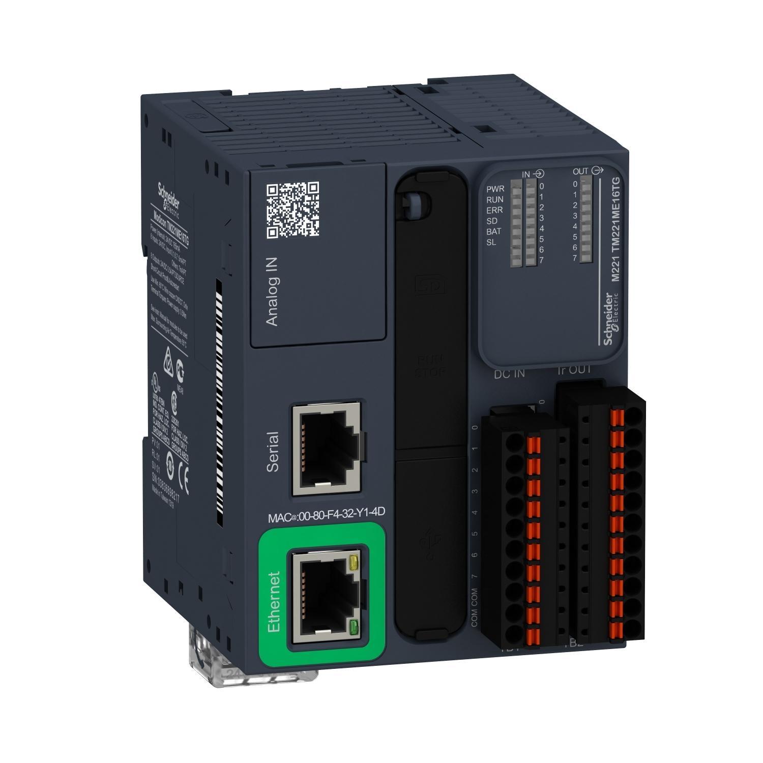 Schneider Electric TM221ME16TG Programmable Logic Controllers