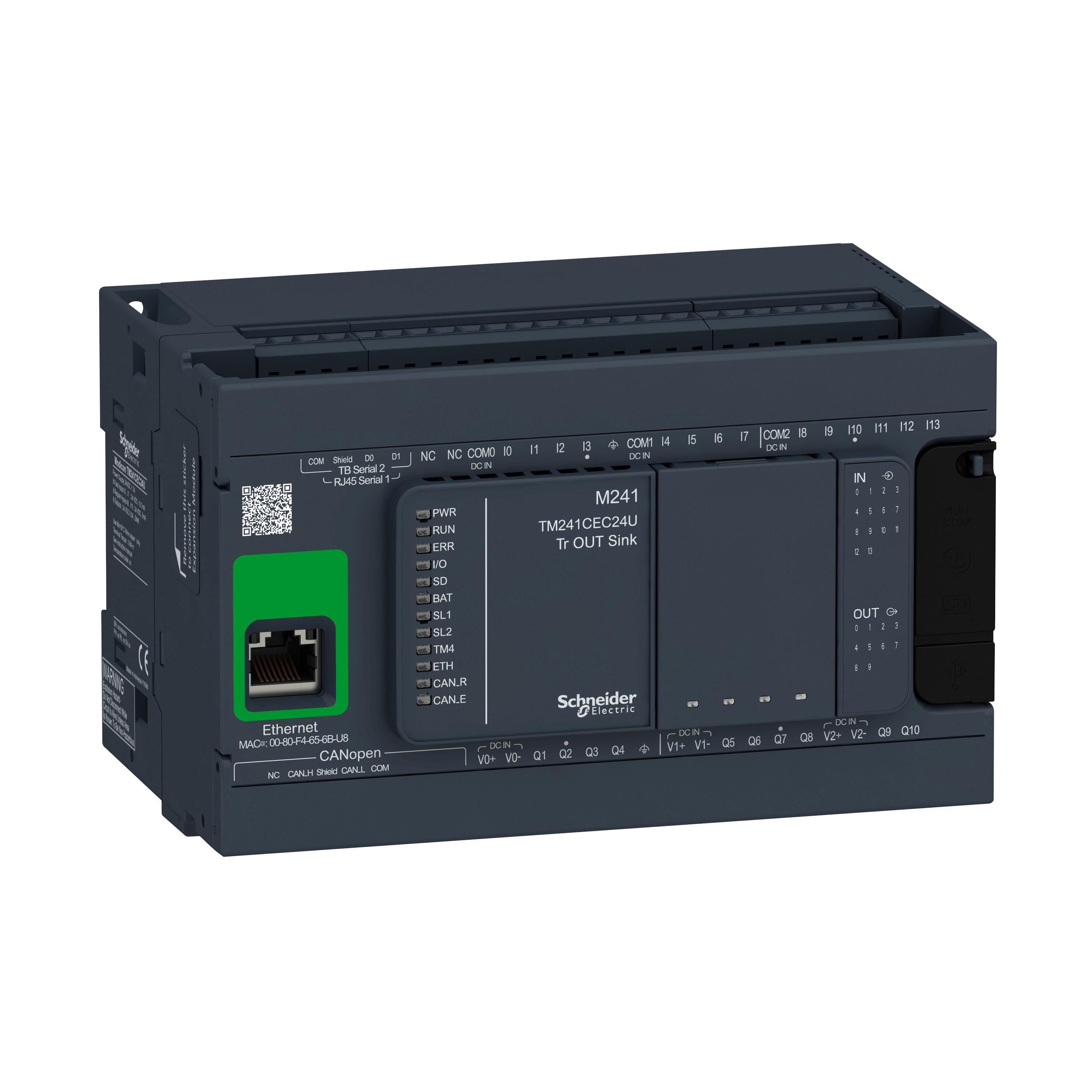 Schneider Electric TM241CEC24U Programmable Logic Controllers