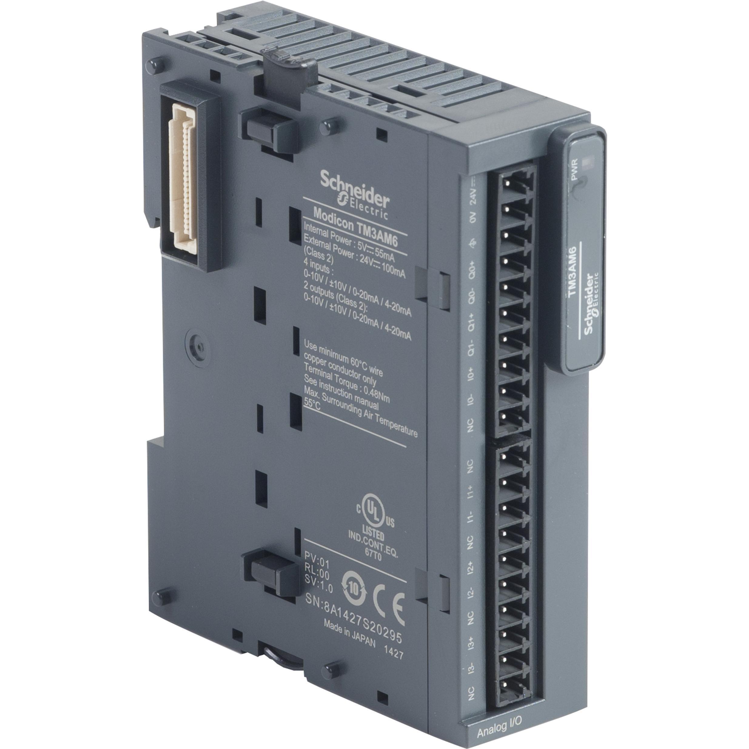 Schneider Electric TM3AM6 PLC Input-Output Analog Modules