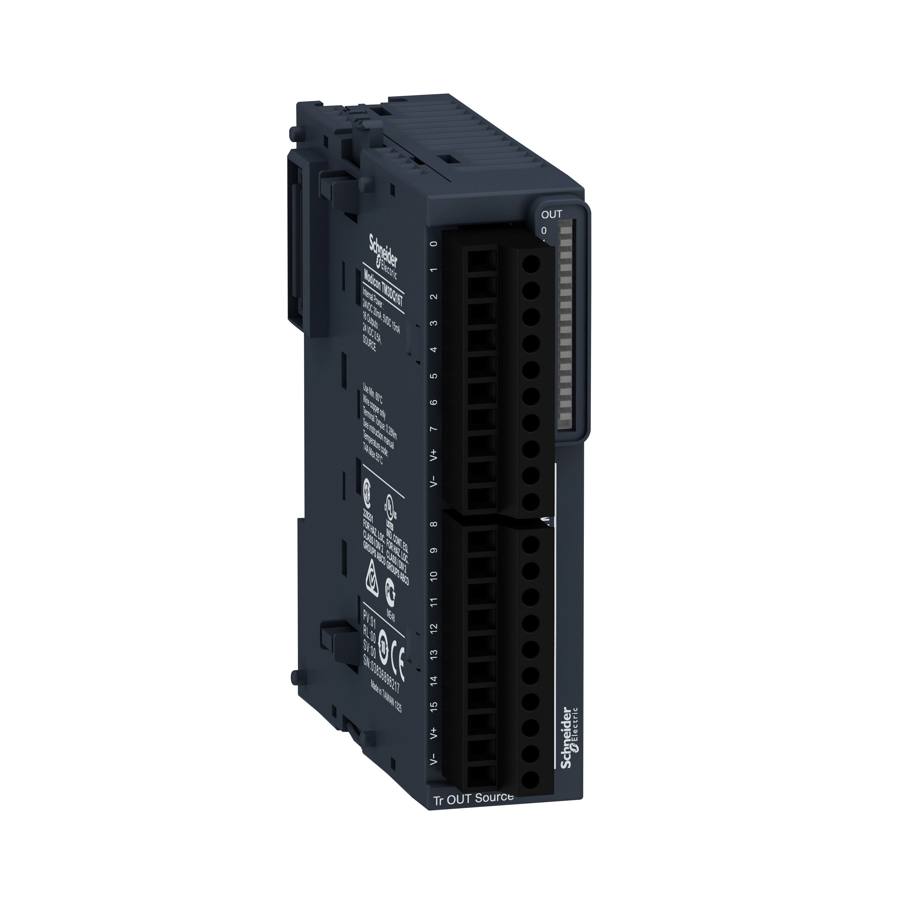 Schneider Electric TM3DQ16T PLC Input-Output Digital Modules