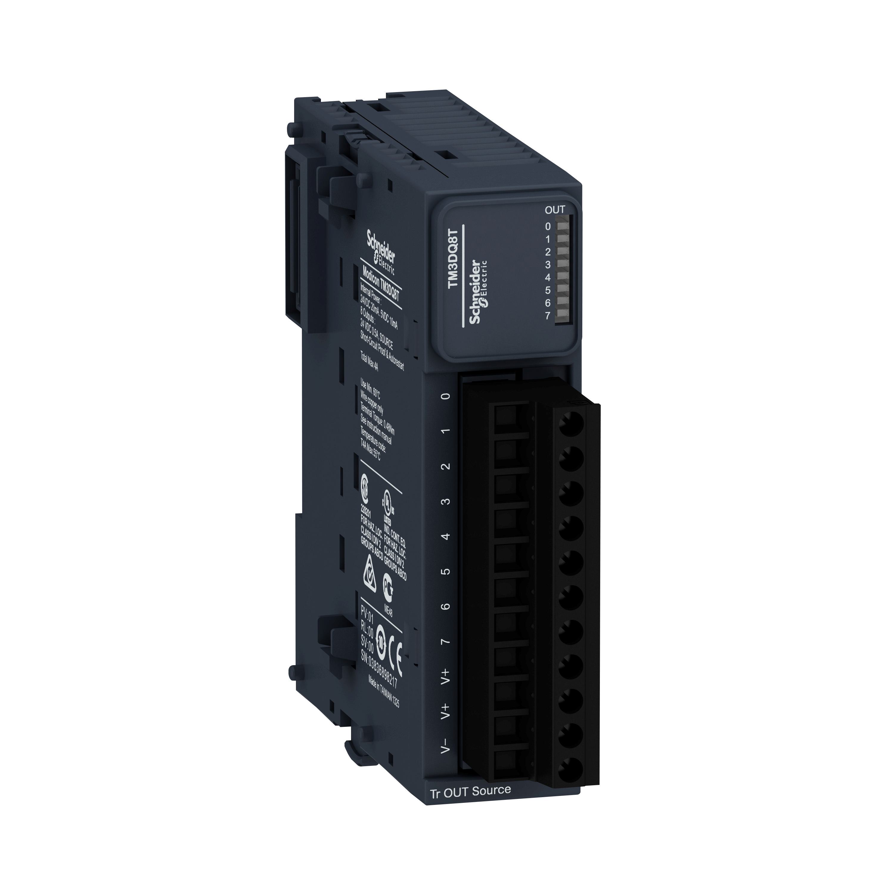 Schneider Electric TM3DQ8T PLC Input-Output Digital Modules