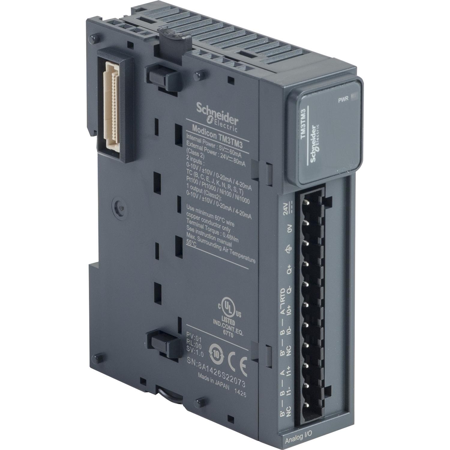 Schneider Electric TM3TM3 PLC Input-Output Analog Modules