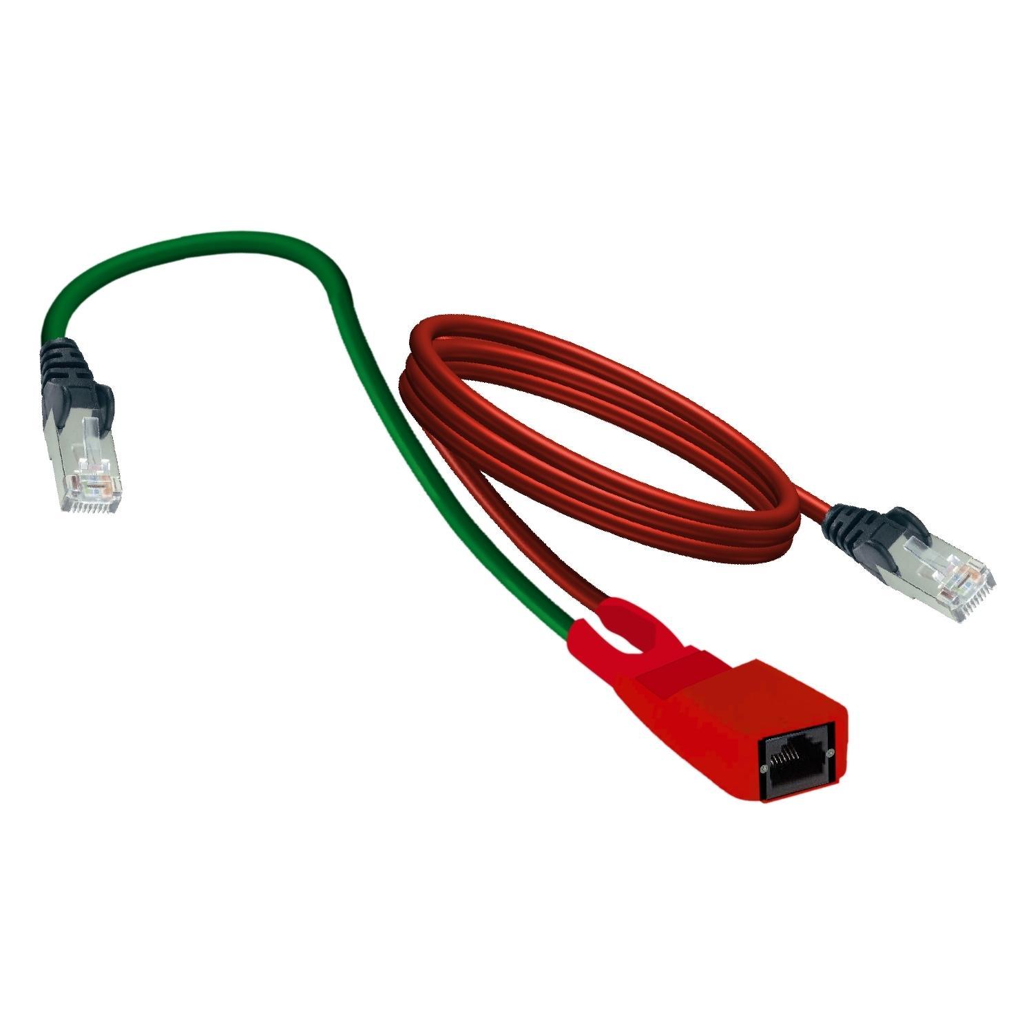 Schneider Electric TSXESPP3001 Encoder Splitter Cable, 1 m L Cable, For Use With Modicon XPSMCM Modular Safety Controller