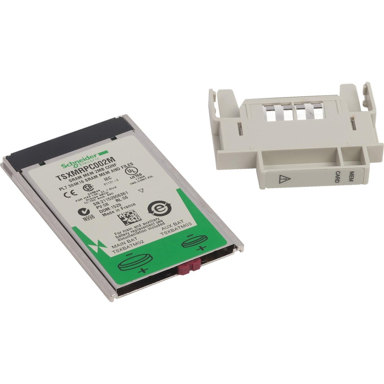 Schneider Electric TSXMRPC002M PLC Memory Devices