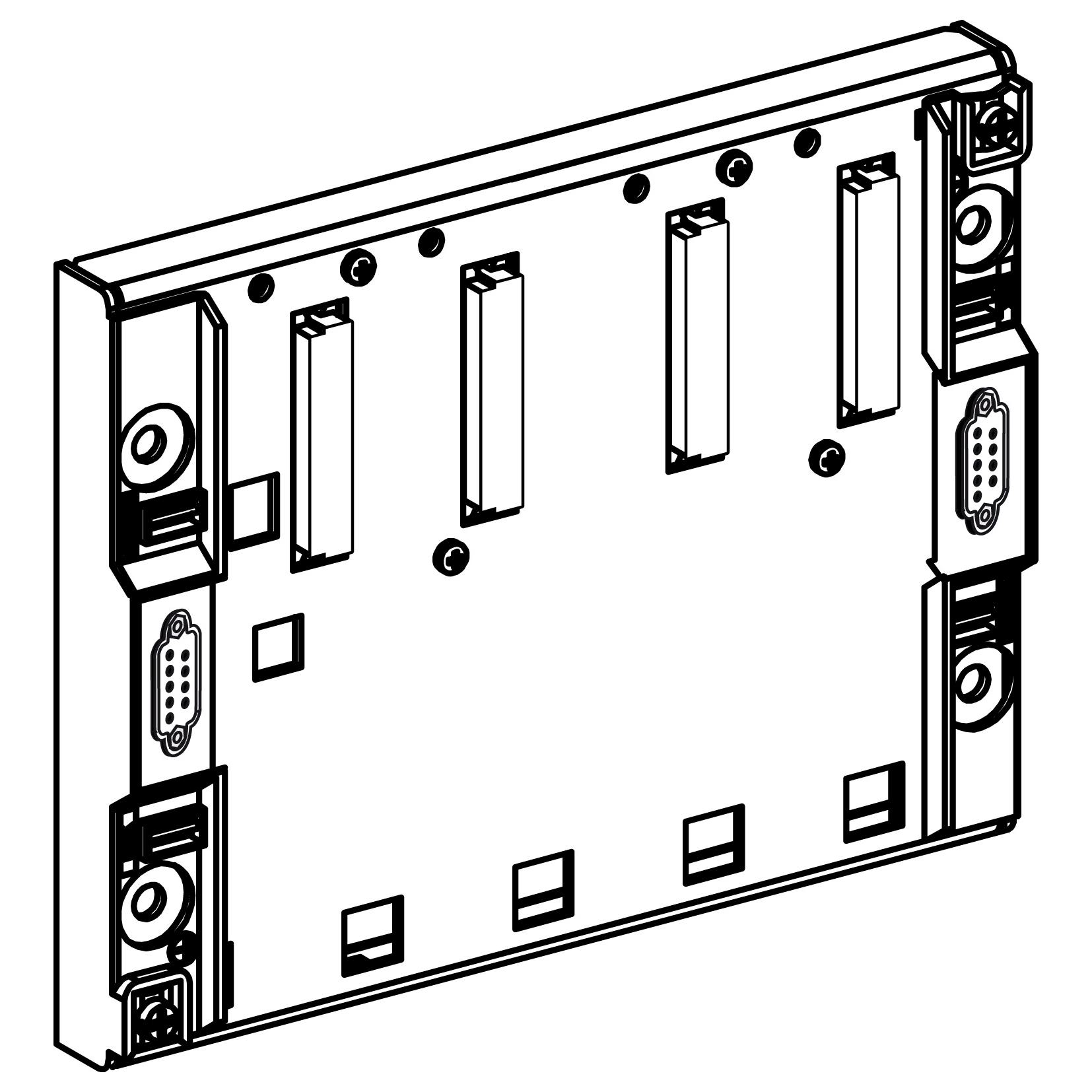 Schneider Electric TSXRKY4EX PLC Chassis, Racks & Enclosures
