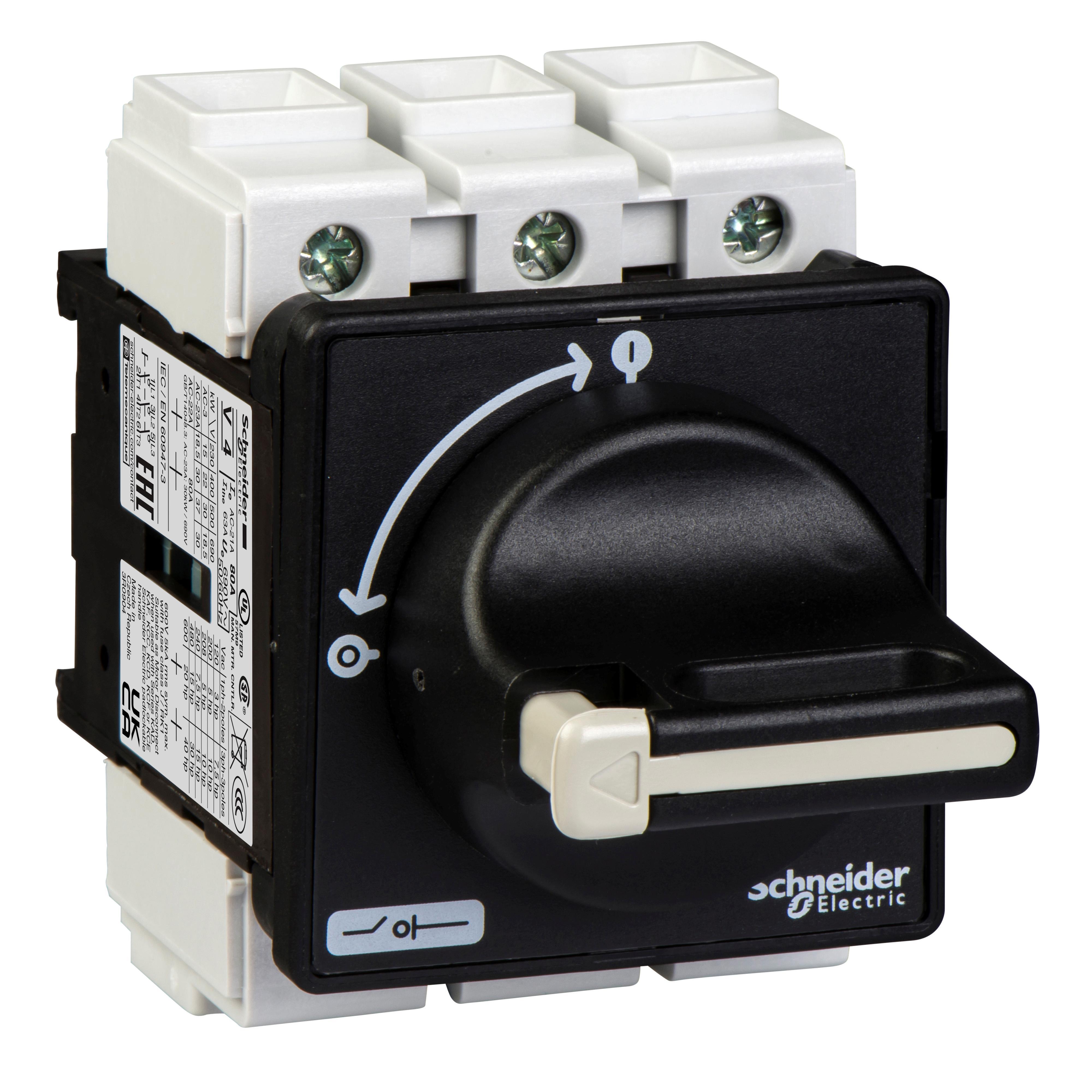 Schneider Electric VBF4 Open Rotary Control Disconnects