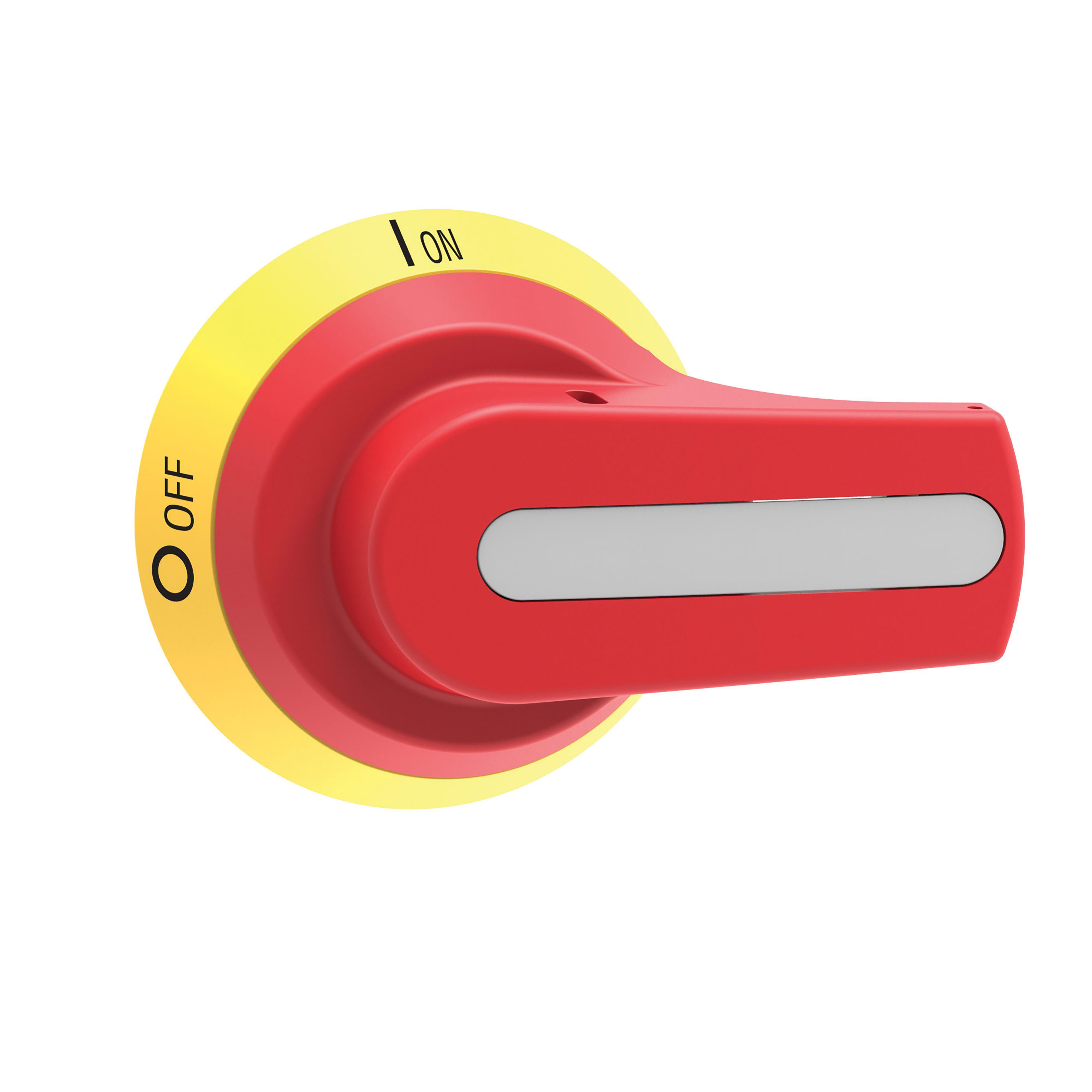 Schneider Electric VLSH3S7NRD VLS3P Rotary handle, 4.08 in L x 1.80 in W, Red/Yellow