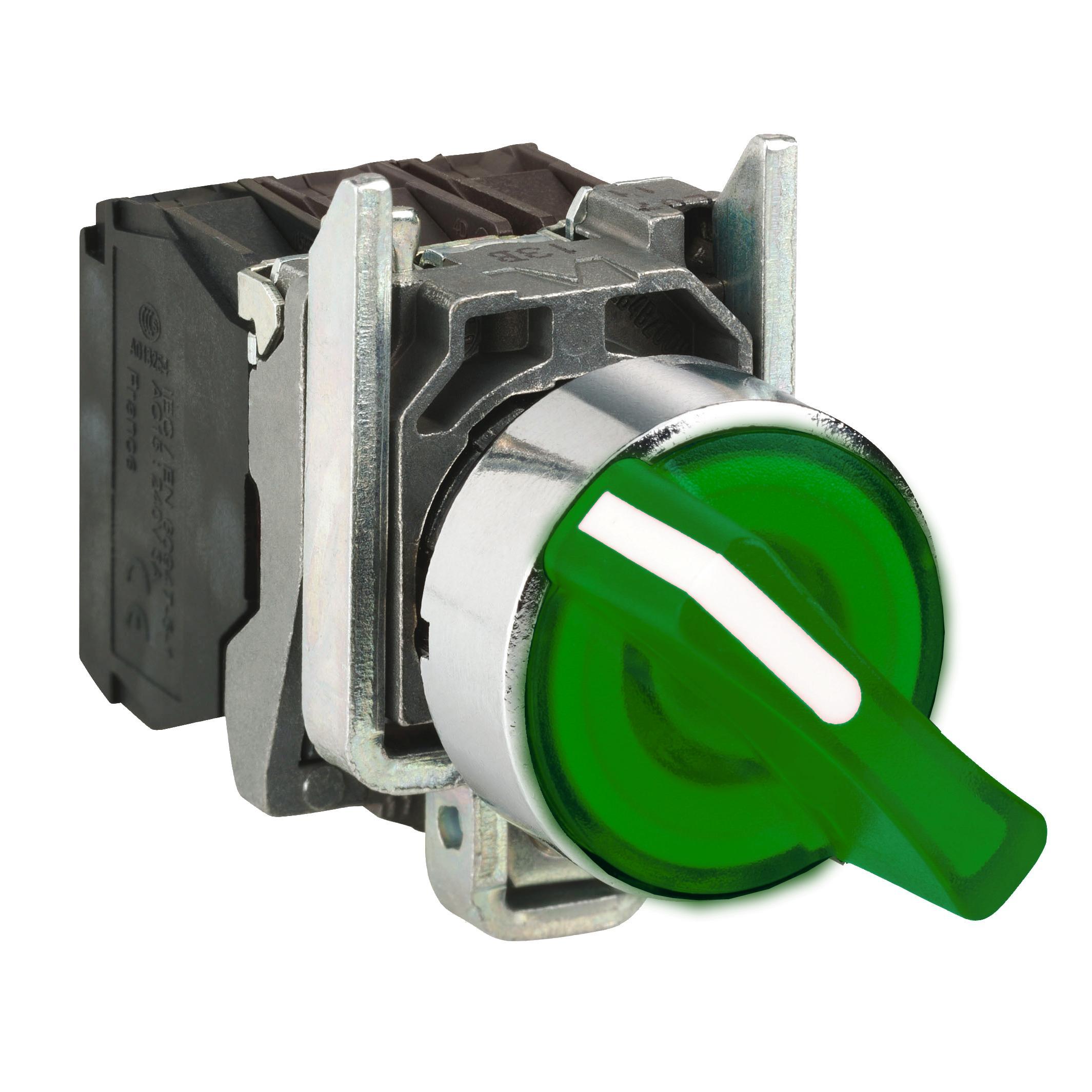 Schneider Electric XB4BK123B5 Illuminated Selector Switches