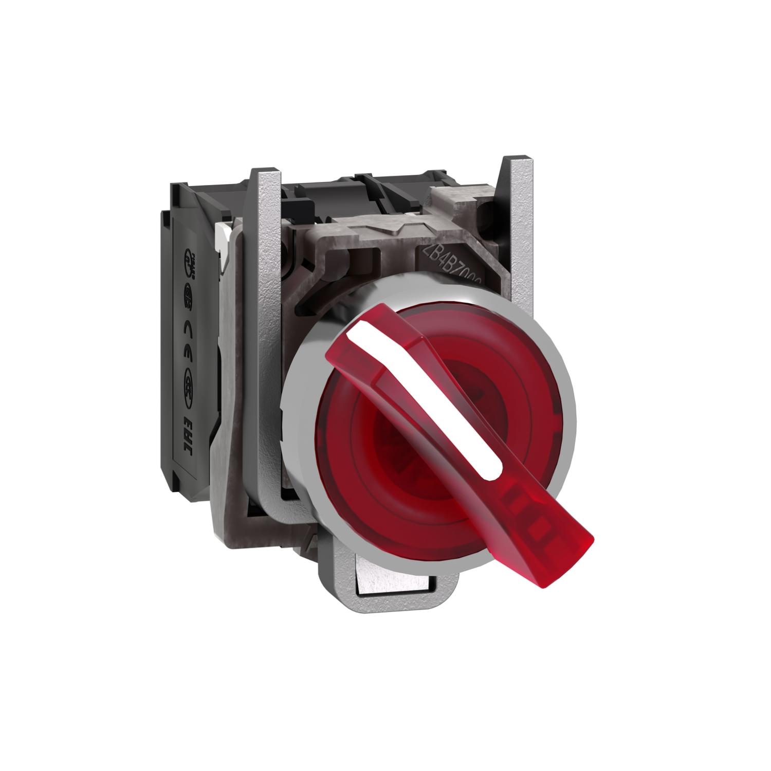 Schneider Electric XB4BK124B5 Illuminated Selector Switches
