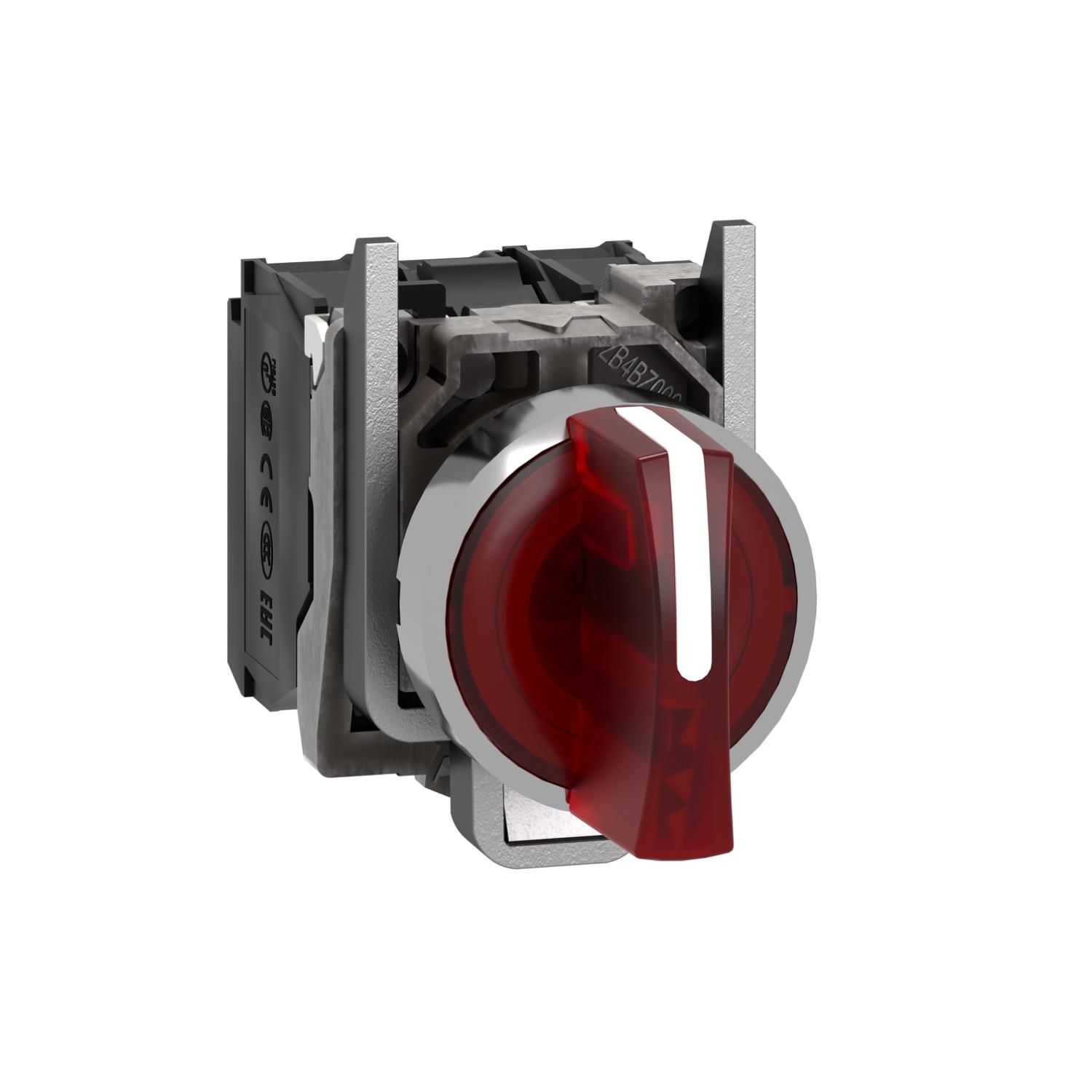 Schneider Electric XB4BK134M5 Illuminated Selector Switches