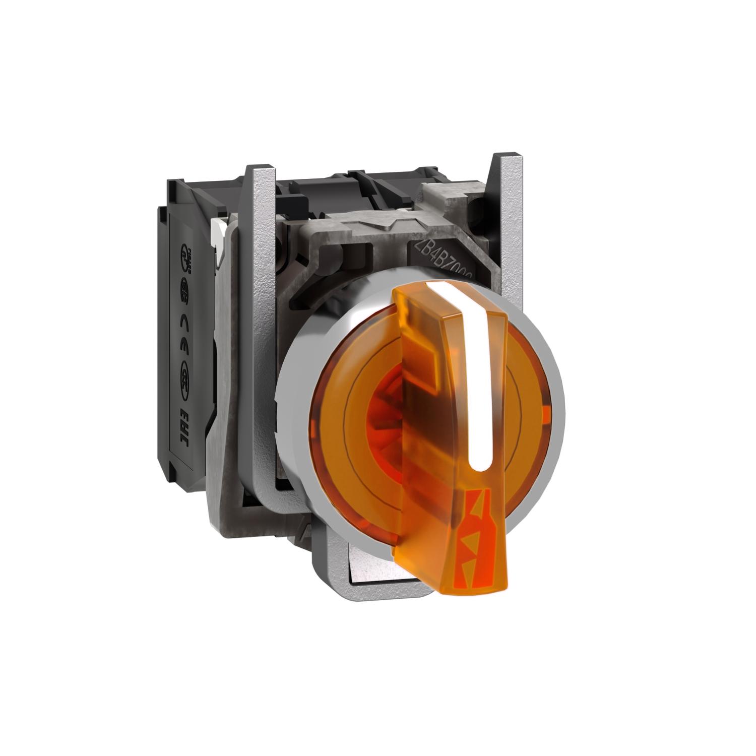 Schneider Electric XB4BK135B5 Illuminated Selector Switches
