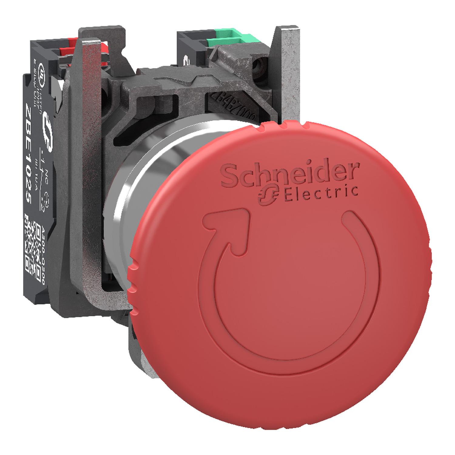 Schneider Electric XB4BS84455 Roto-Push Pushbuttons