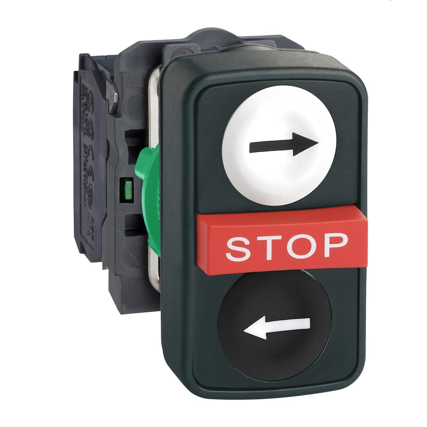 Schneider Electric XB5AA711237 Non-Illuminated Pushbuttons