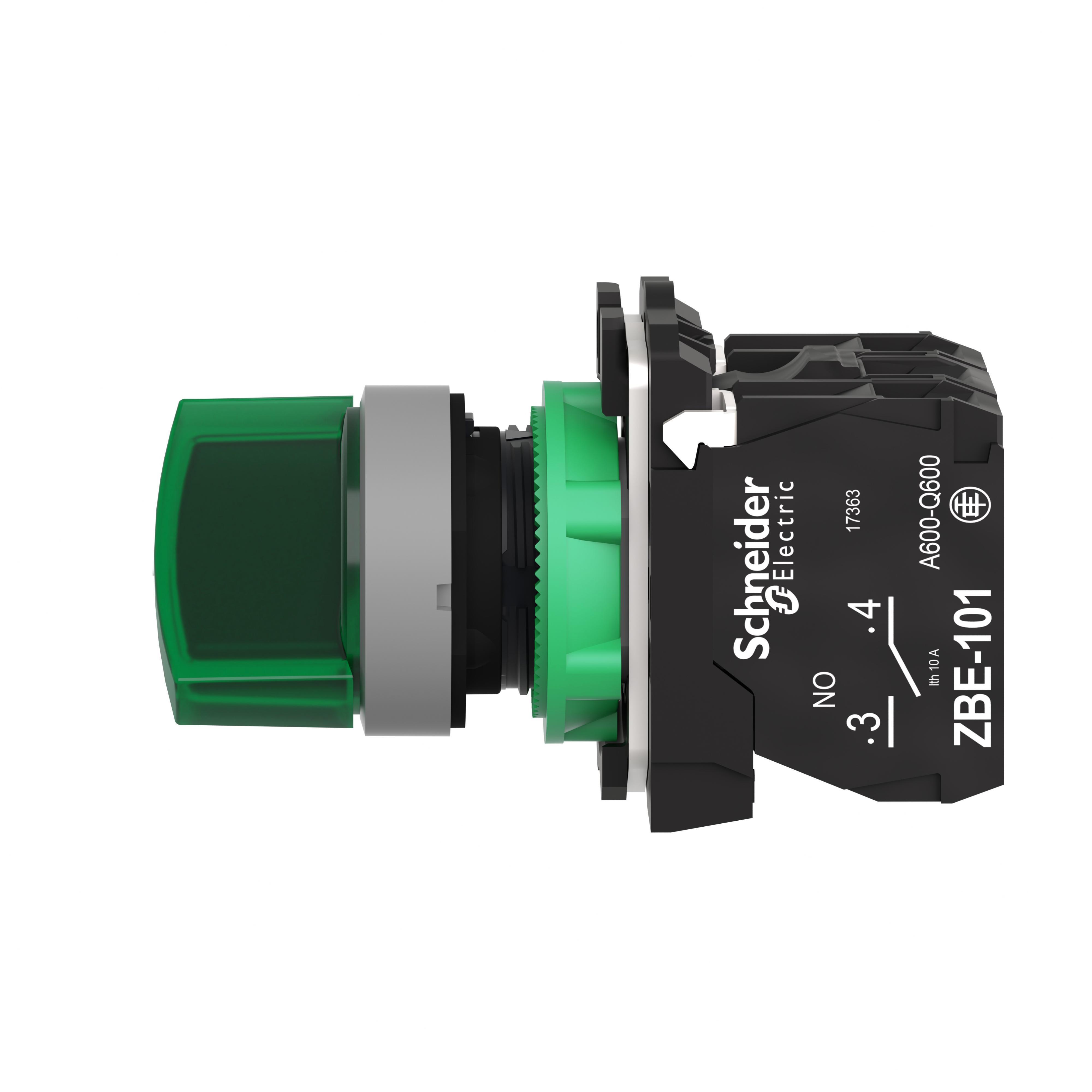 Schneider Electric XB5AK123G5C0 Illuminated Selector Switches